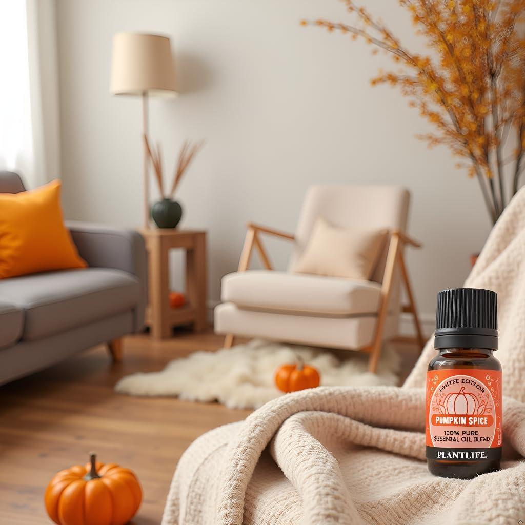 Aceite Esencial de Aromaterapia Especias de Calabaza Plantlife 10 ml