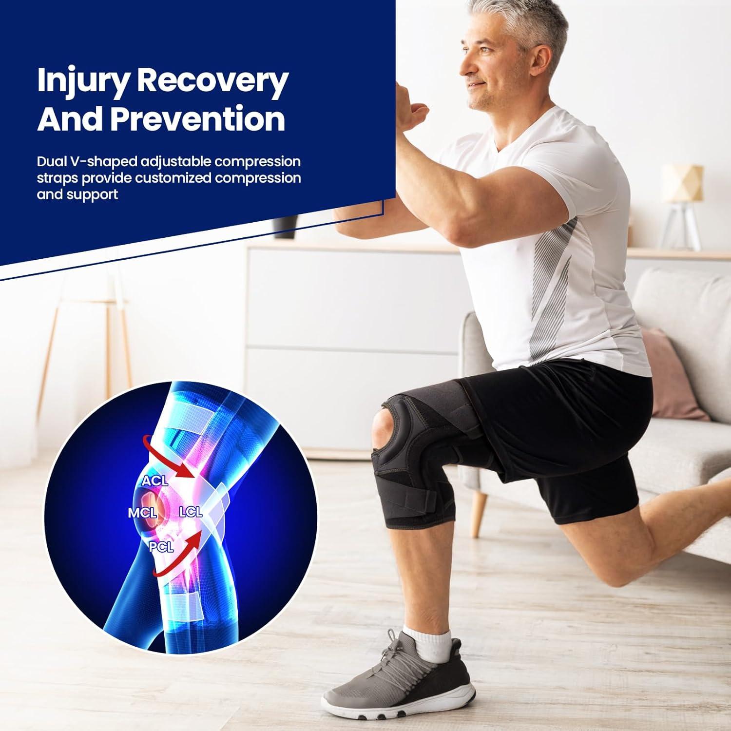 Férula de Rodilla Galvaran Ajustable para Desgarro de Menisco