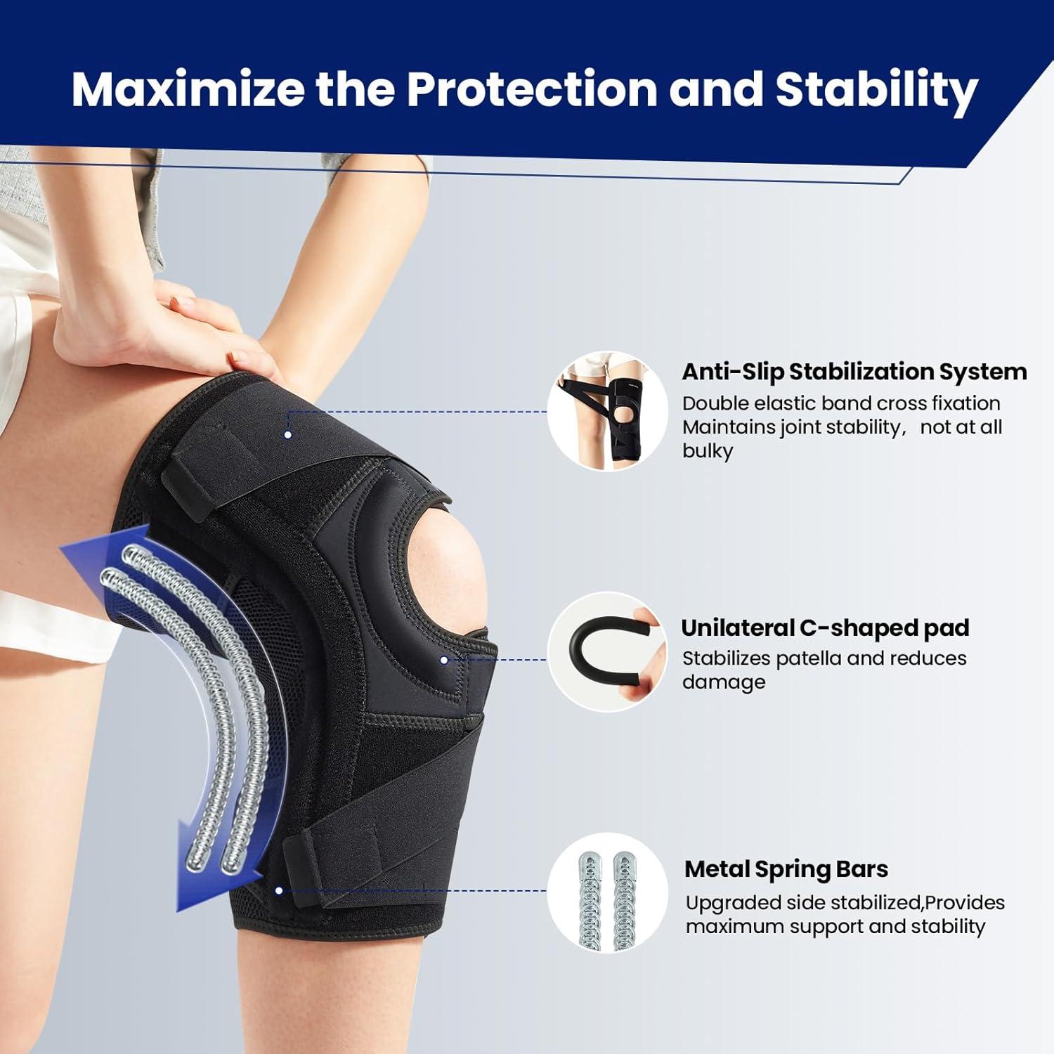 Férula de Rodilla Galvaran Ajustable para Desgarro de Menisco