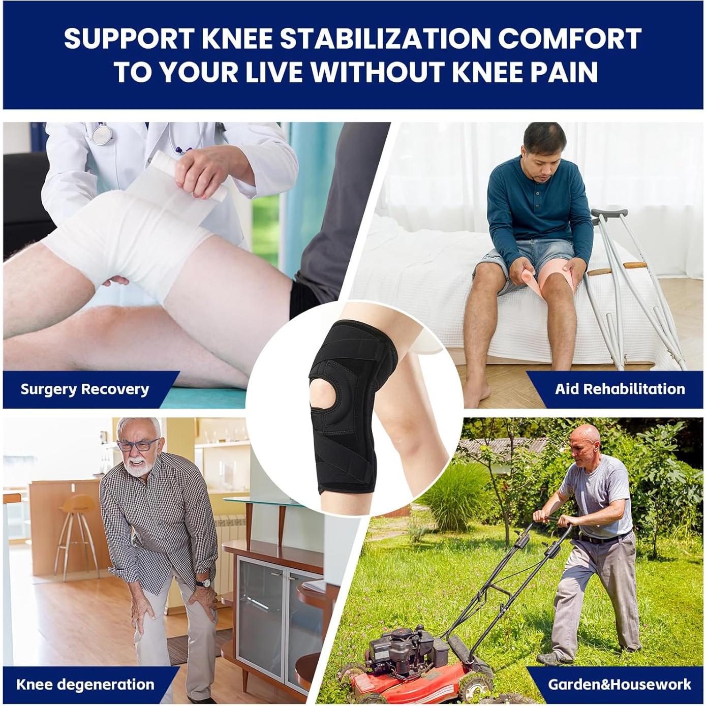 Férula de Rodilla Galvaran Ajustable para Desgarro de Menisco