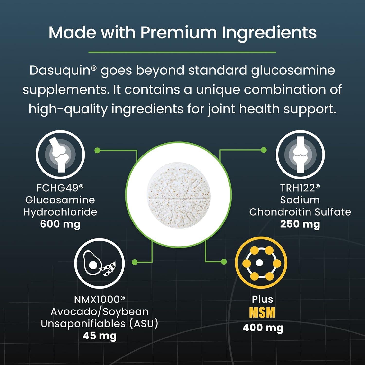 Dasuquin con MSM Nutramax Masticables 150 Unidades Perro Pequeño/Mediano