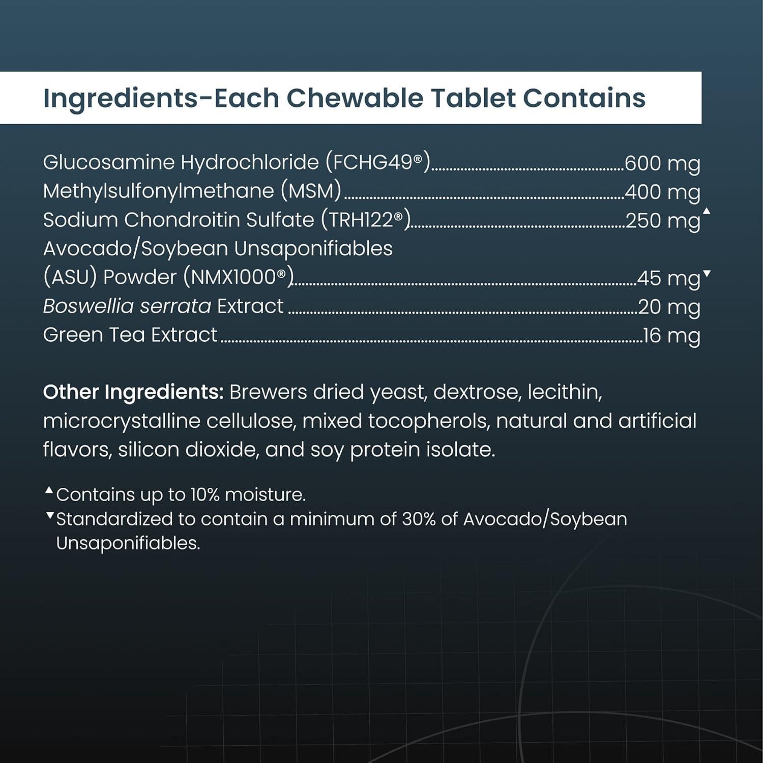 Dasuquin con MSM Nutramax Masticables 150 Unidades Perro Pequeño/Mediano