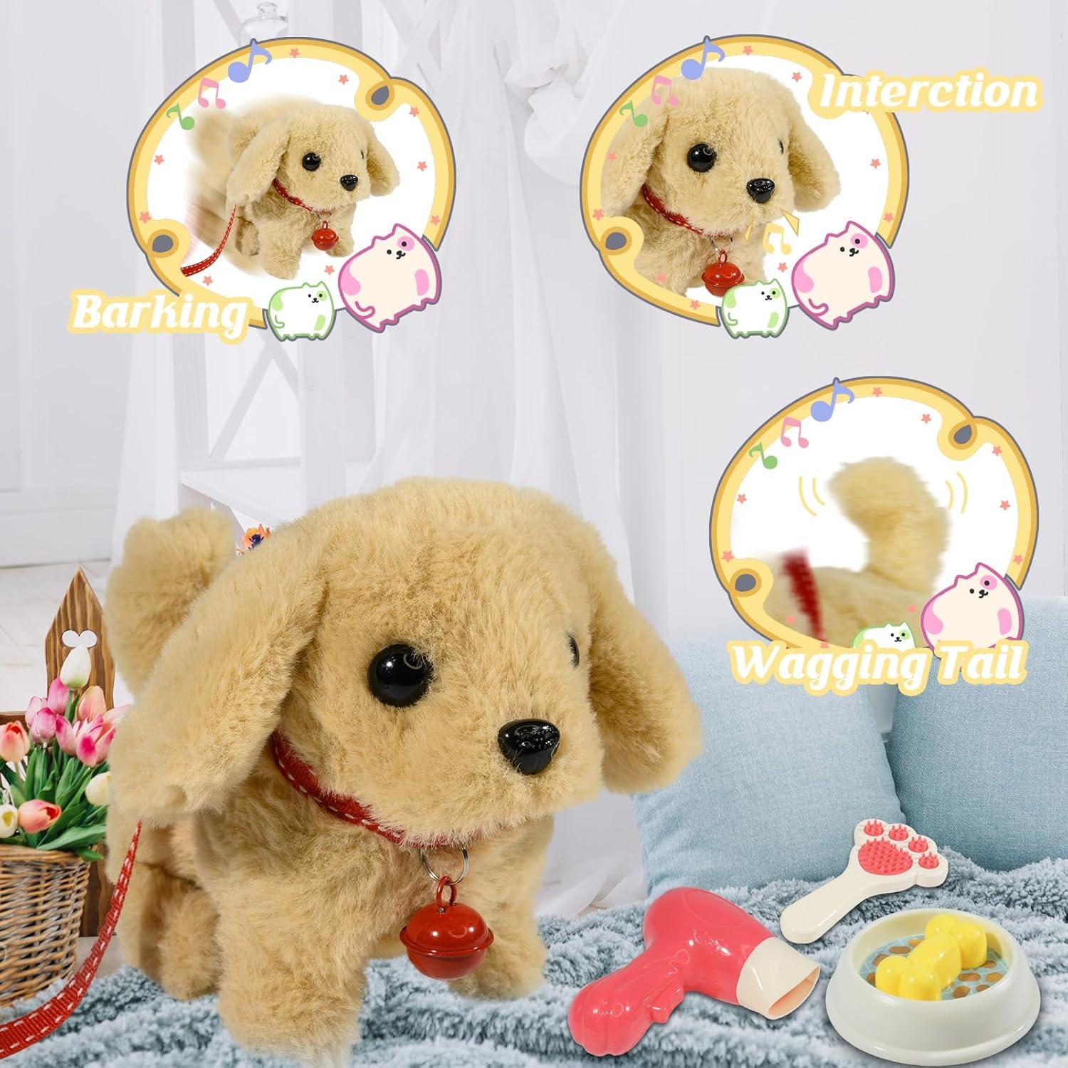 Juguete de Peluche Perro Caminante Interactivo Nanjing 220g