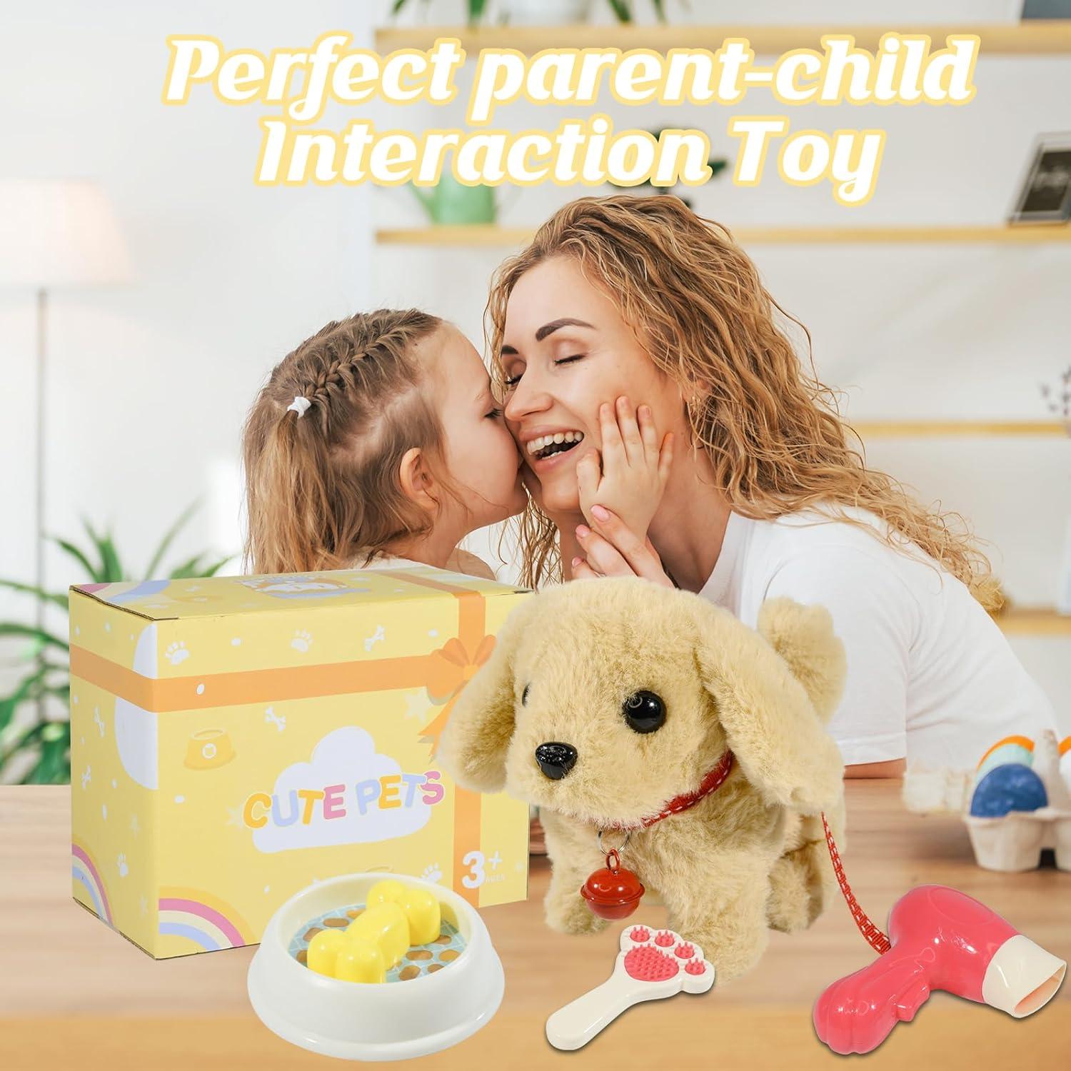 Juguete de Peluche Perro Caminante Interactivo Nanjing 220g