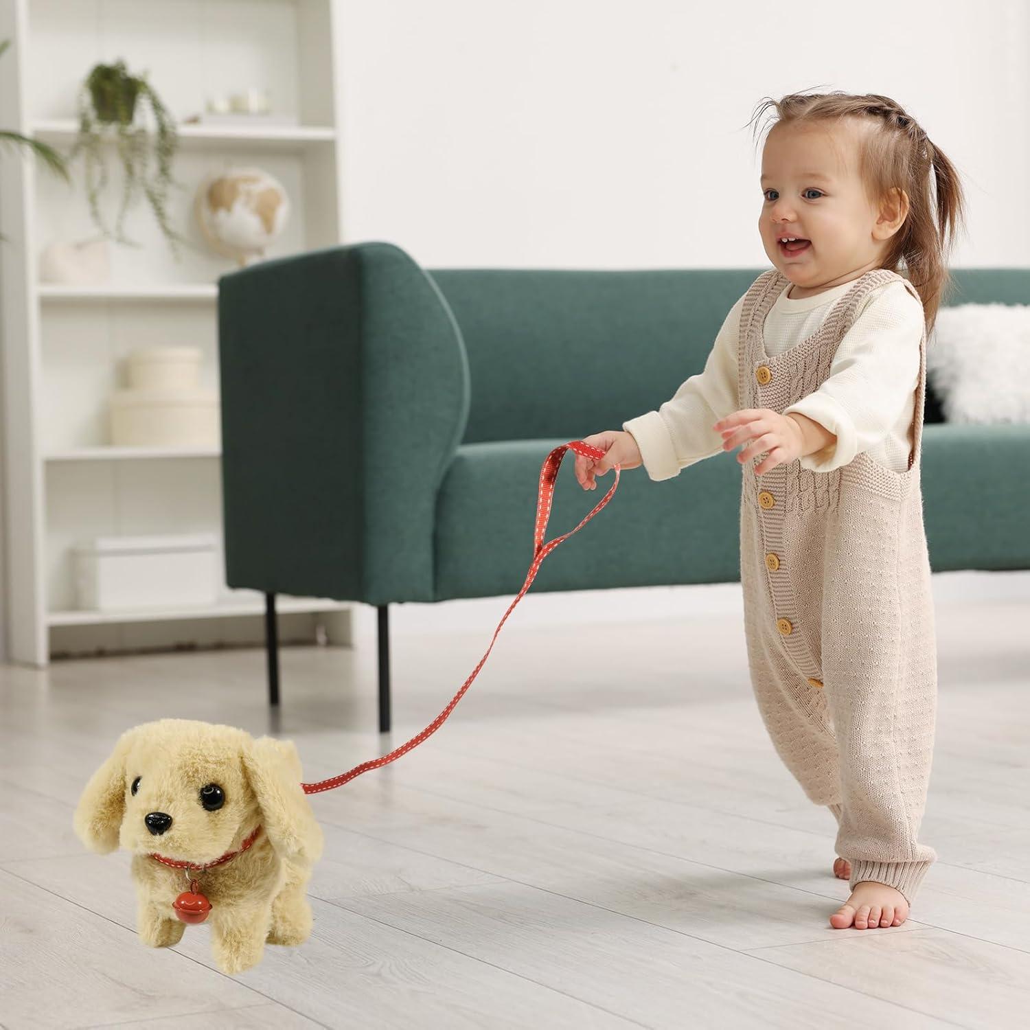 Juguete de Peluche Perro Caminante Interactivo Nanjing 220g