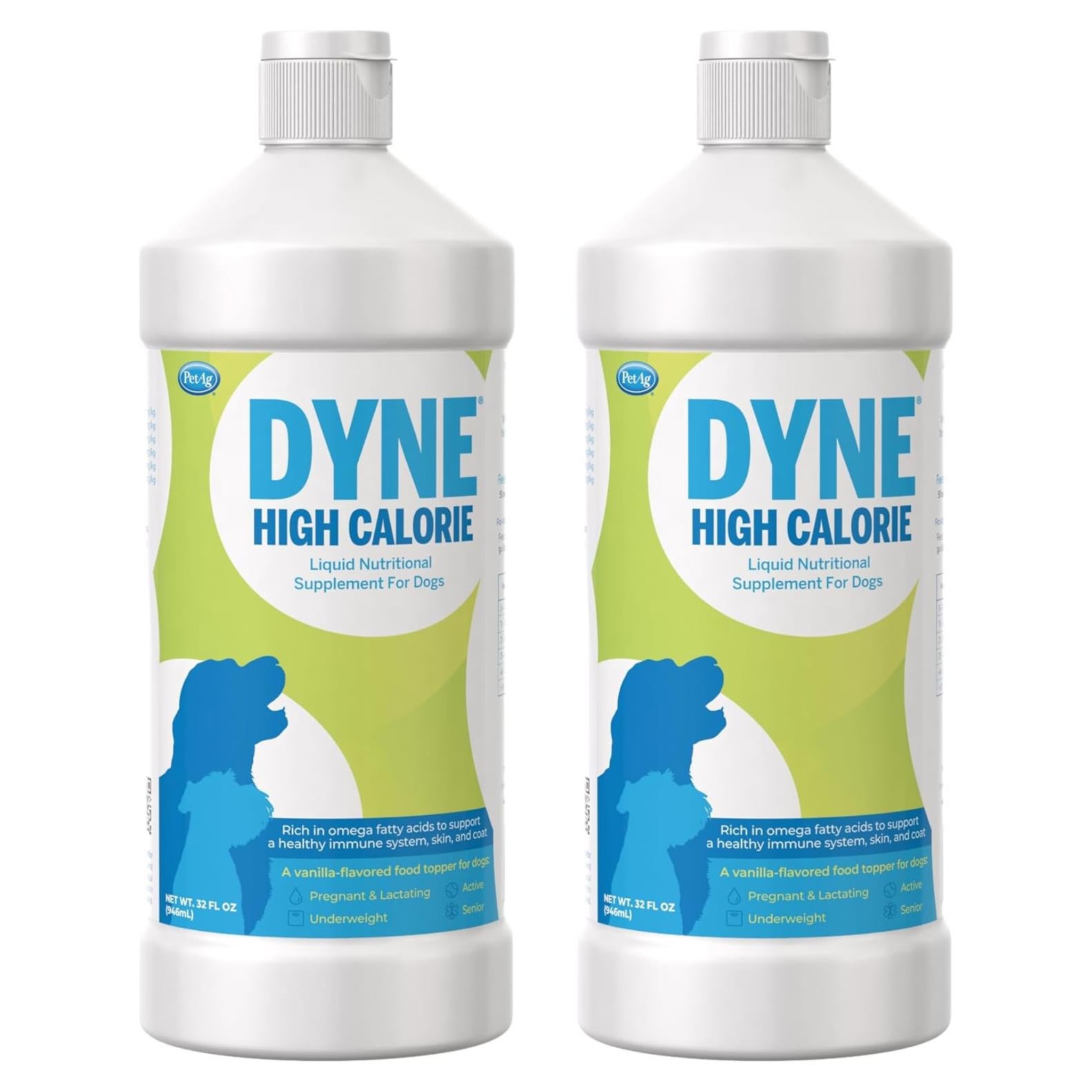 Suplemento Nutricional Líquido Dyne Pet-Ag para Perros 0.95 L - Paquete de 2