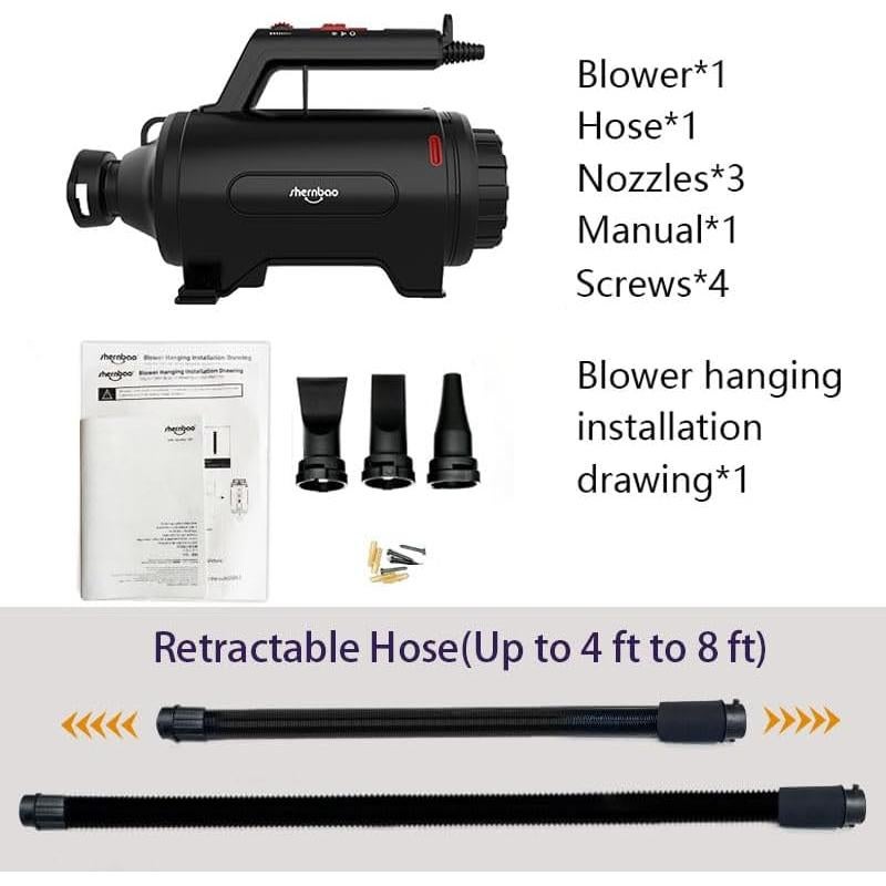 Secador de Perros Shernbao SMD-06P Profesional 2.86kg