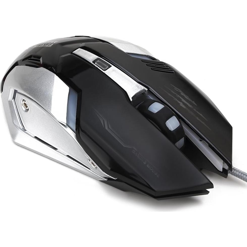 Ratón Gaming SOON GO Ajustable 3200 DPI USB con 4 Luces LED