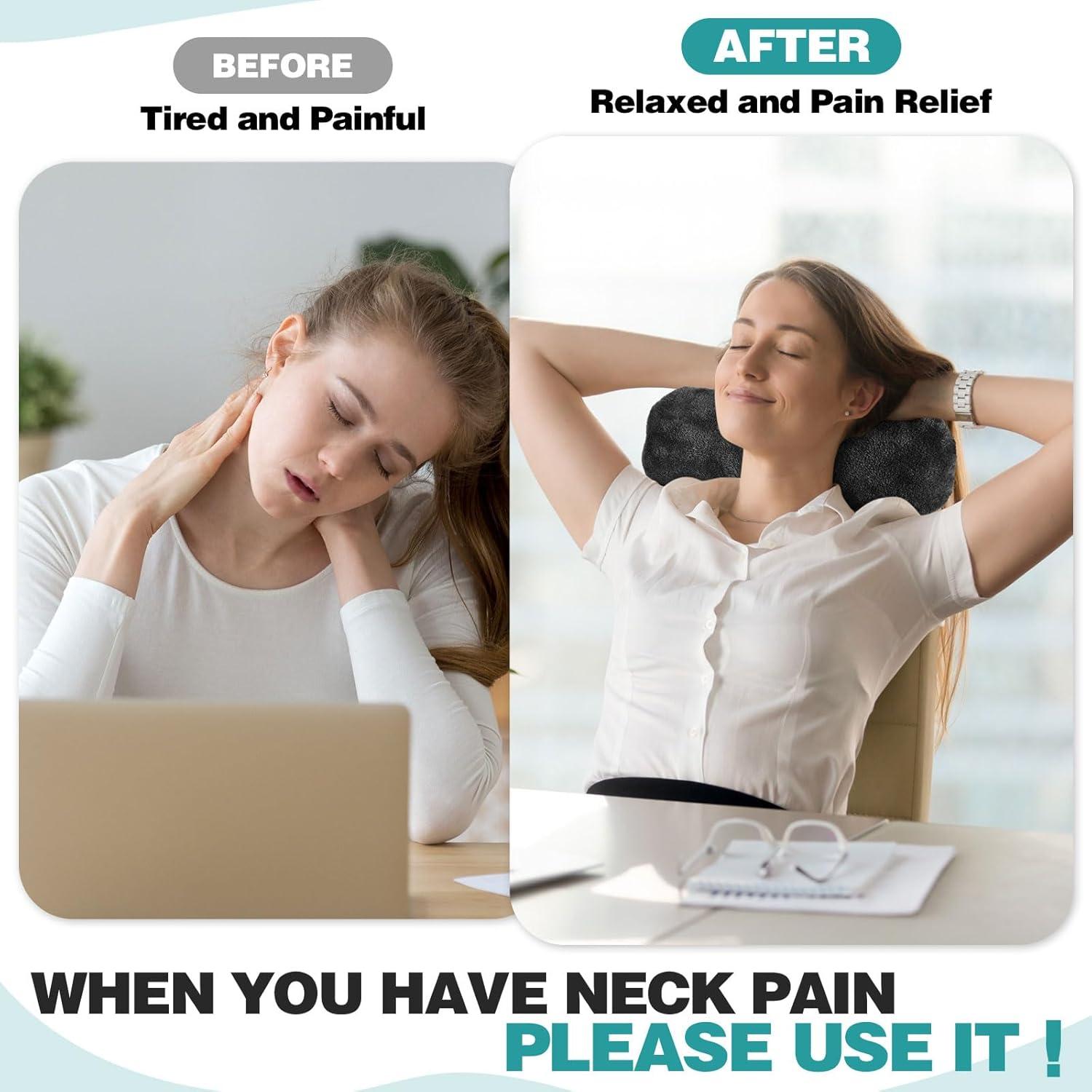 Almohada para Cuello Colingmill JYI2282 Ergonomica Negra