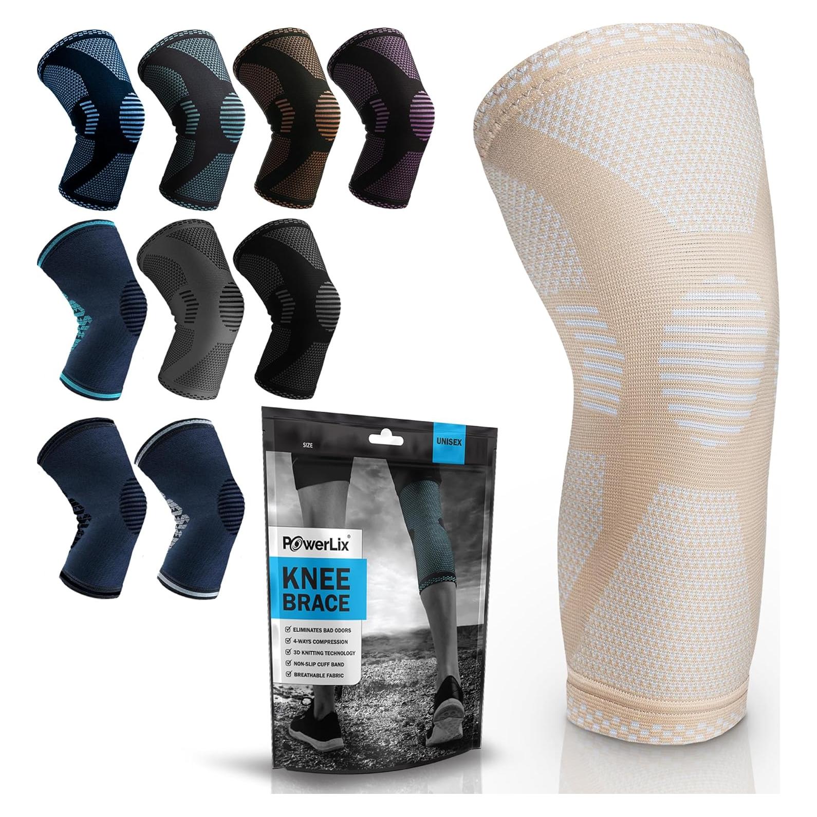 Manga para Rodilla PowerLix - Soporte Unisex para Dolor - Pequeño