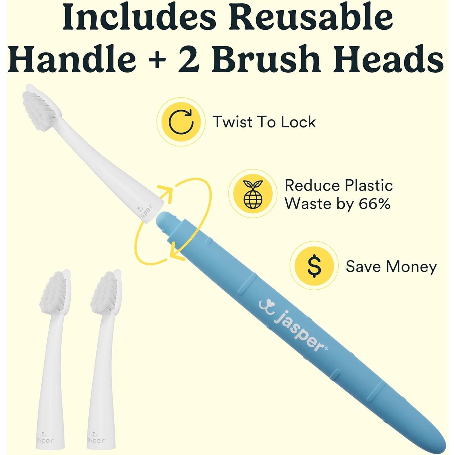 Cepillo de Dientes Microbrush Jasper para Gatos y Perros Pequeños