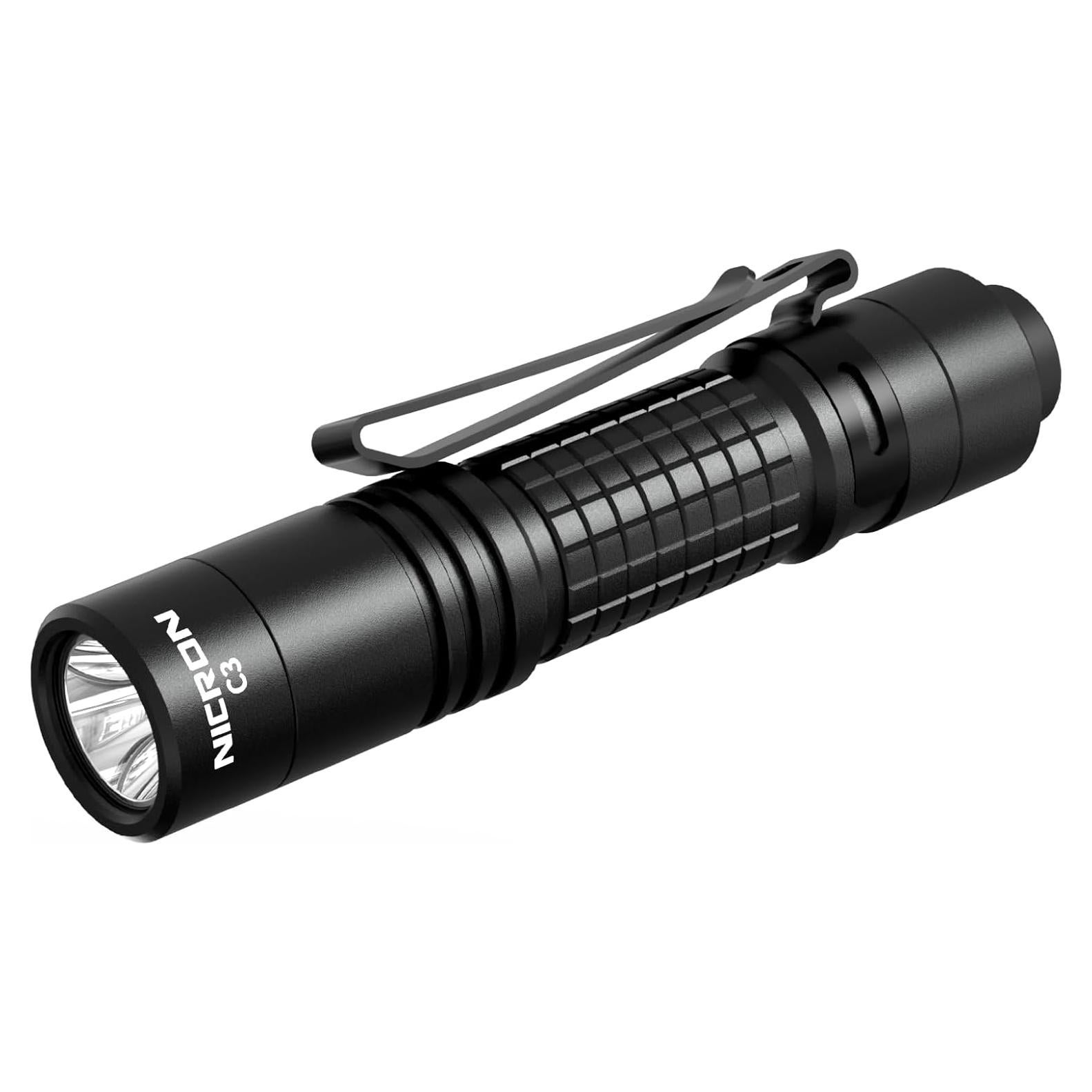 Linterna EDC NICRON C3 1000 Lúmenes Recargable Tipo-C