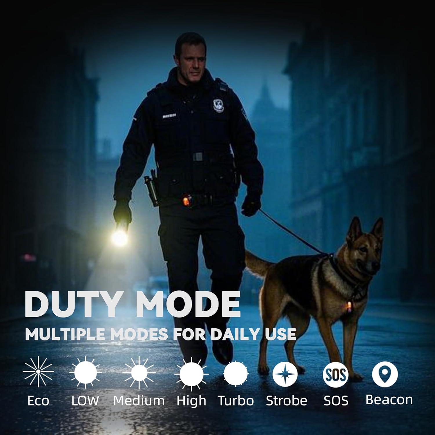 Linterna táctica Sofirn SK40 3200 lúmenes recargable 580m