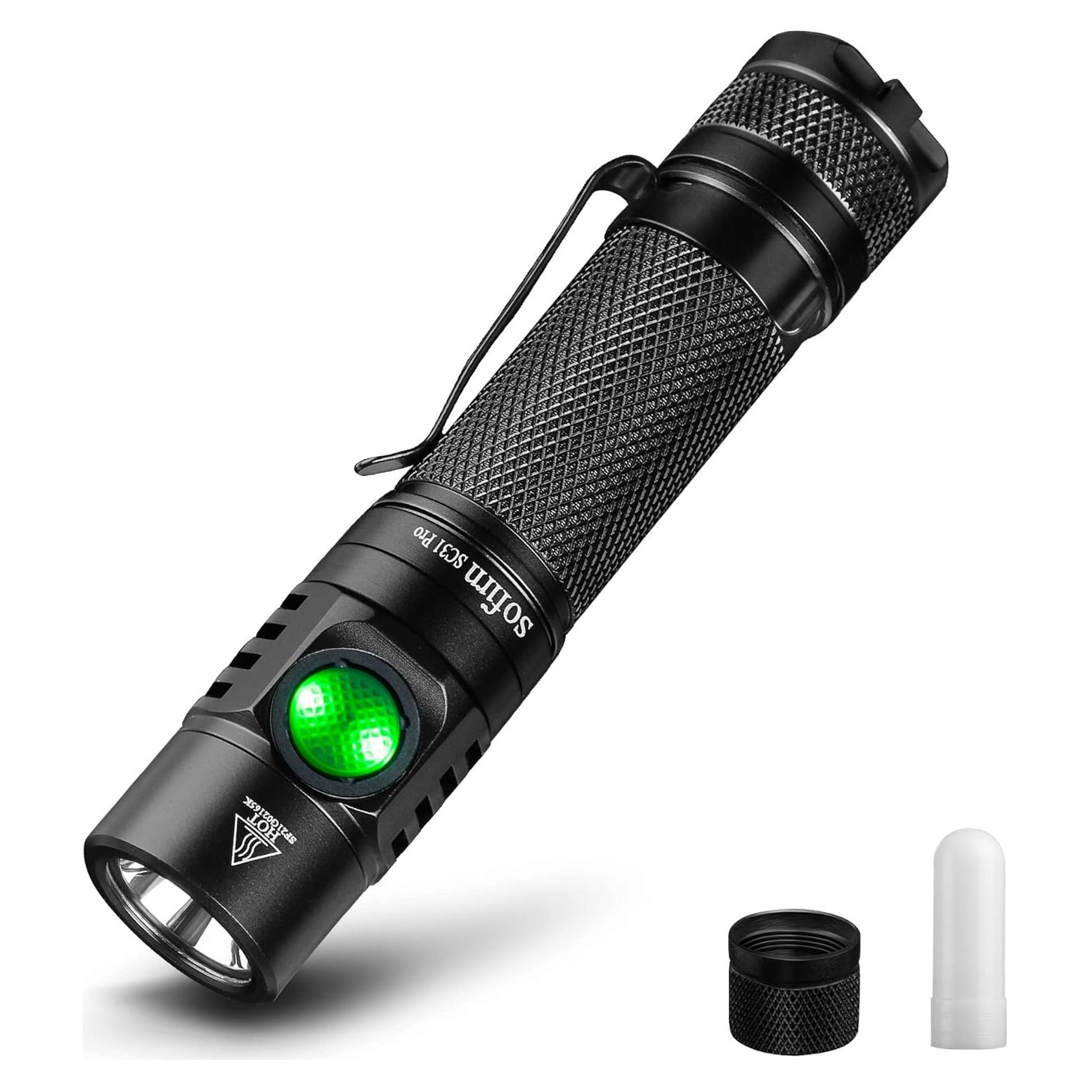 Linterna EDC Sofirn SC31 Pro 2000 lúmenes recargable USB-C