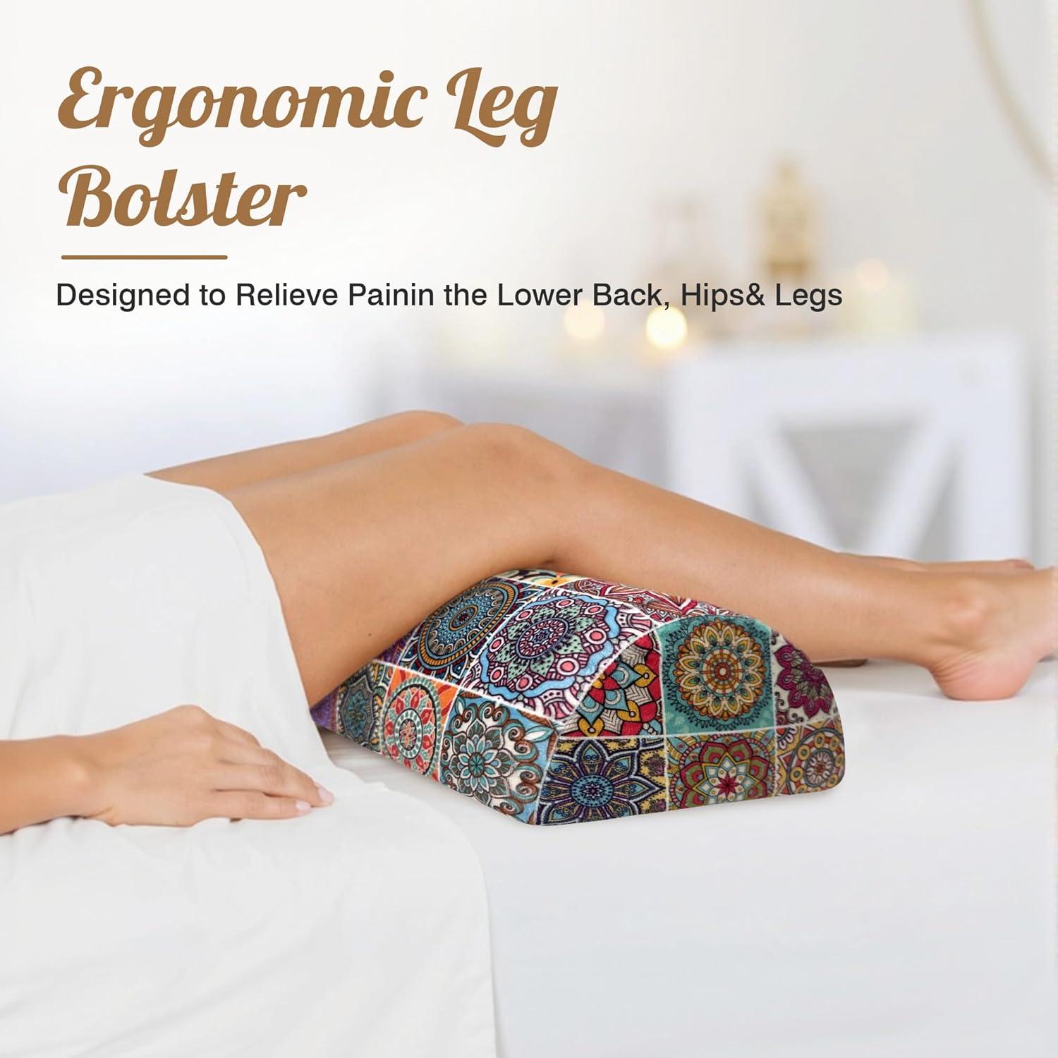 Almohada de Media Luna para Rodillas wxmbdzq - Espuma Viscoelástica