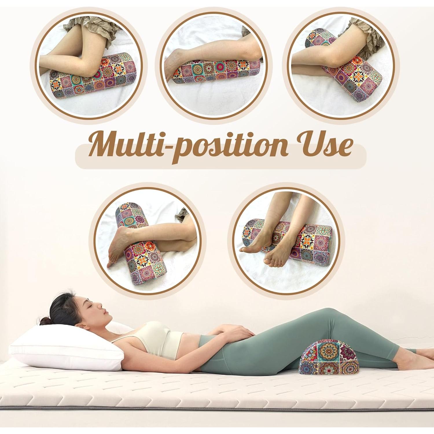 Almohada de Media Luna para Rodillas wxmbdzq - Espuma Viscoelástica