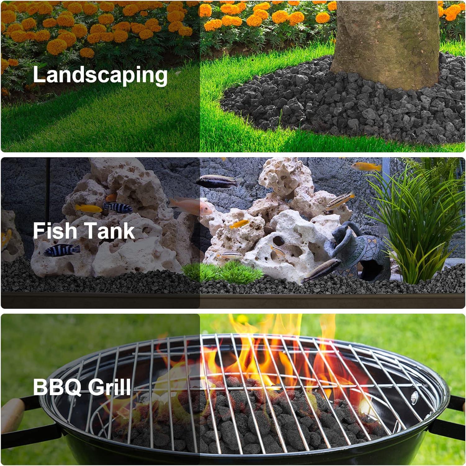 Gránulos de Roca Volcánica Stanbroil 4.54 kg para Fogatas