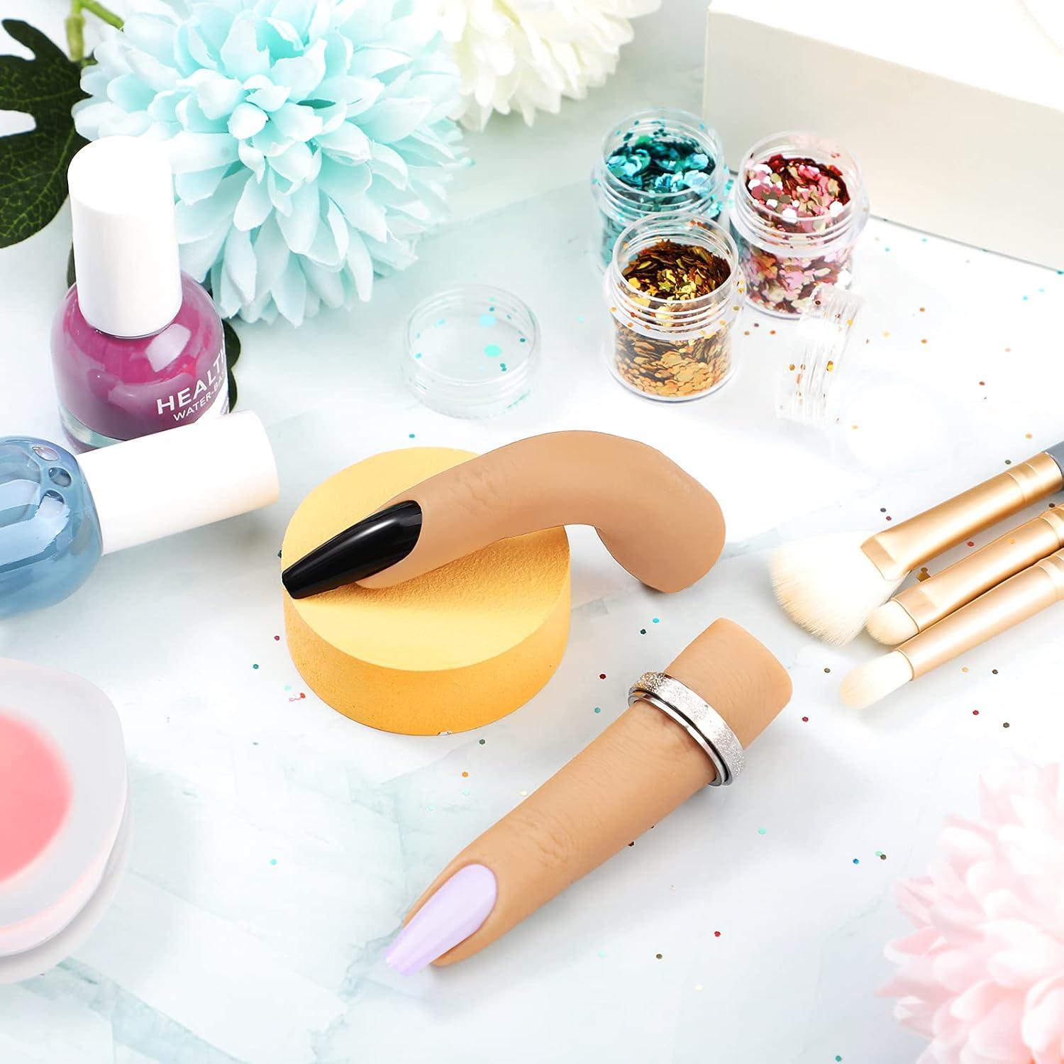 Dedos de Práctica de Silicona Maitys - 2 Piezas 7.5 cm