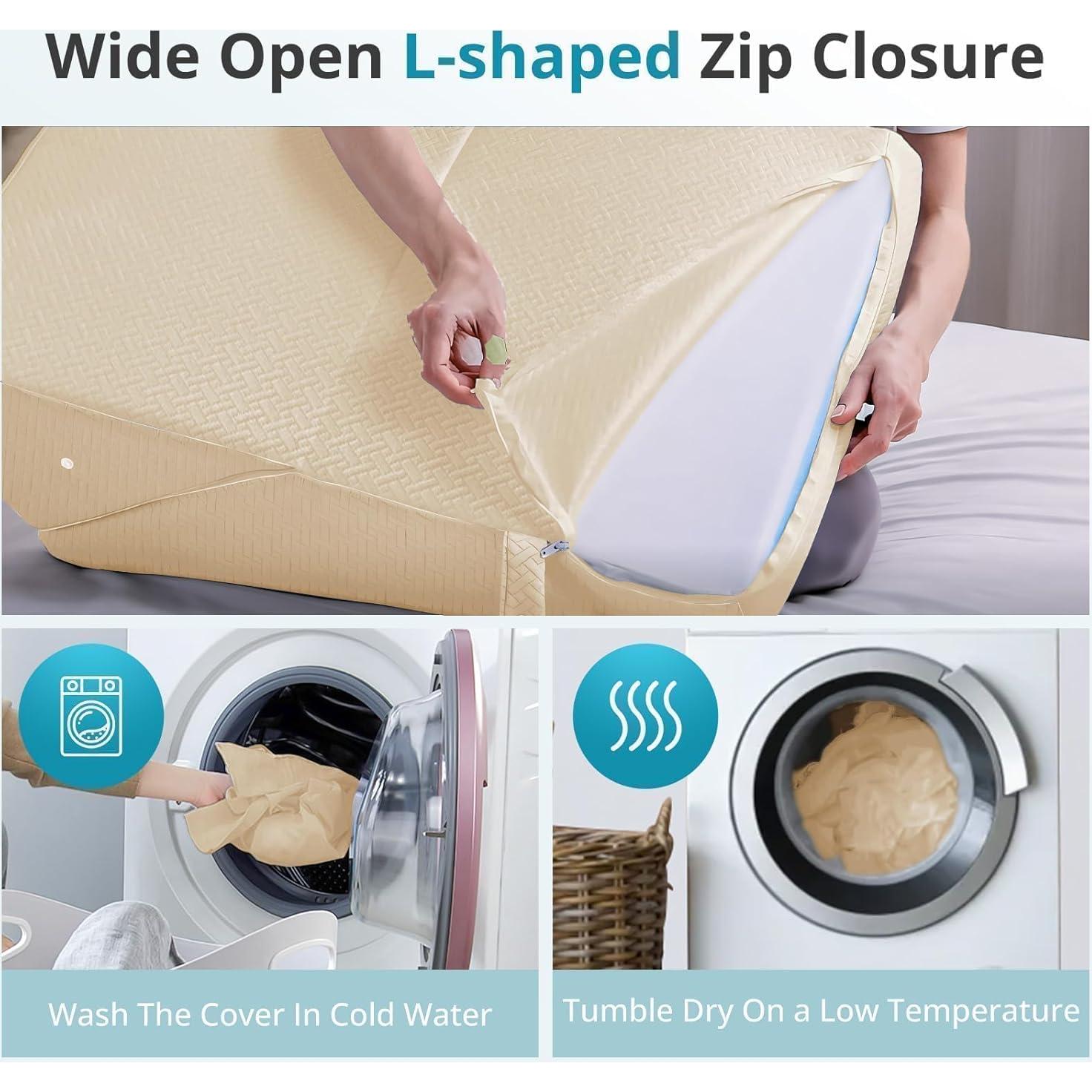 Almohada en Cuña Ajustable Sasttie 25.4 cm Espuma Viscoelástica