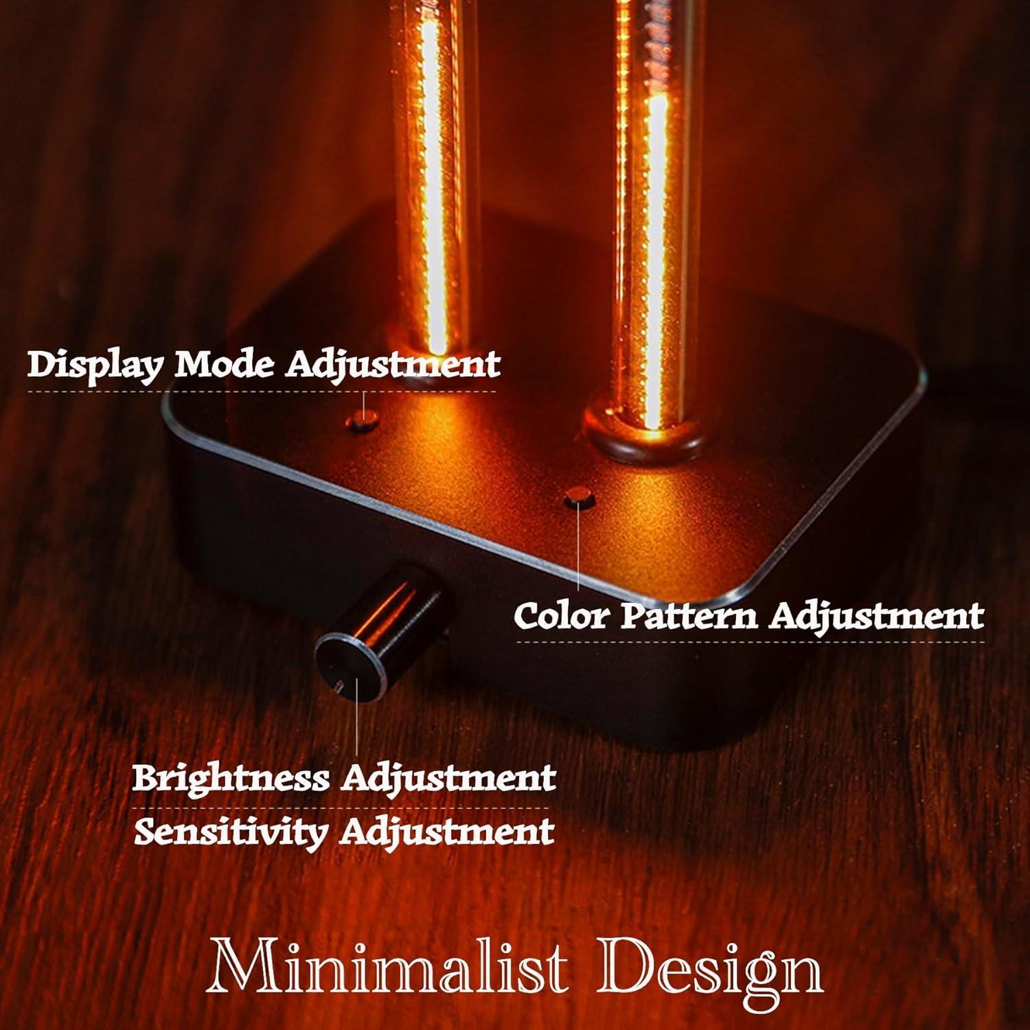 Analizador de Espectro de Audio RQG con Luz LED RGB 13 cm