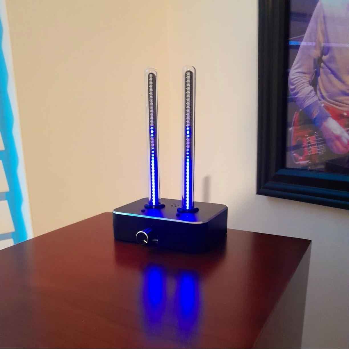 Analizador de Espectro de Audio RQG con Luz LED RGB 13 cm