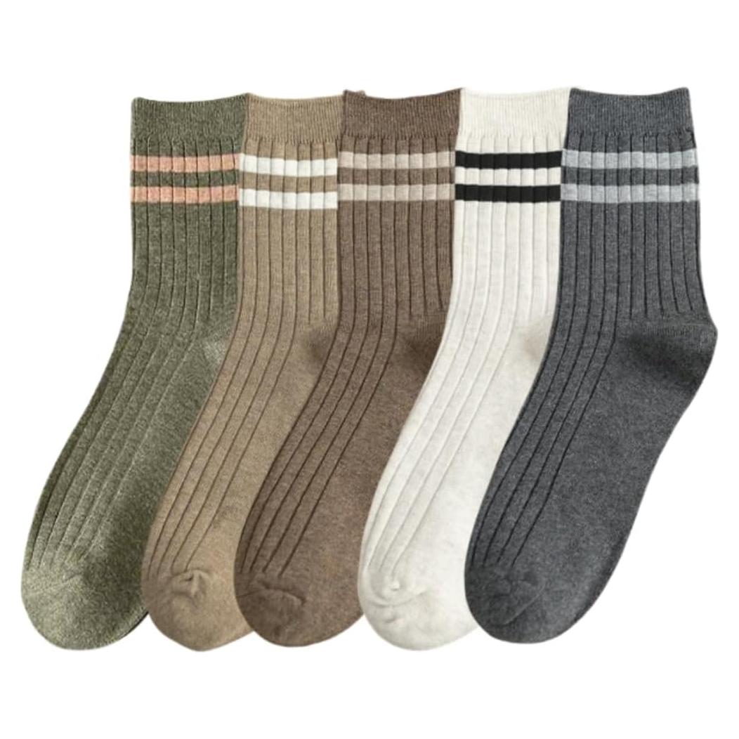 Calcetines Deportivos Algodón Hombre 5 Pares Tobillo