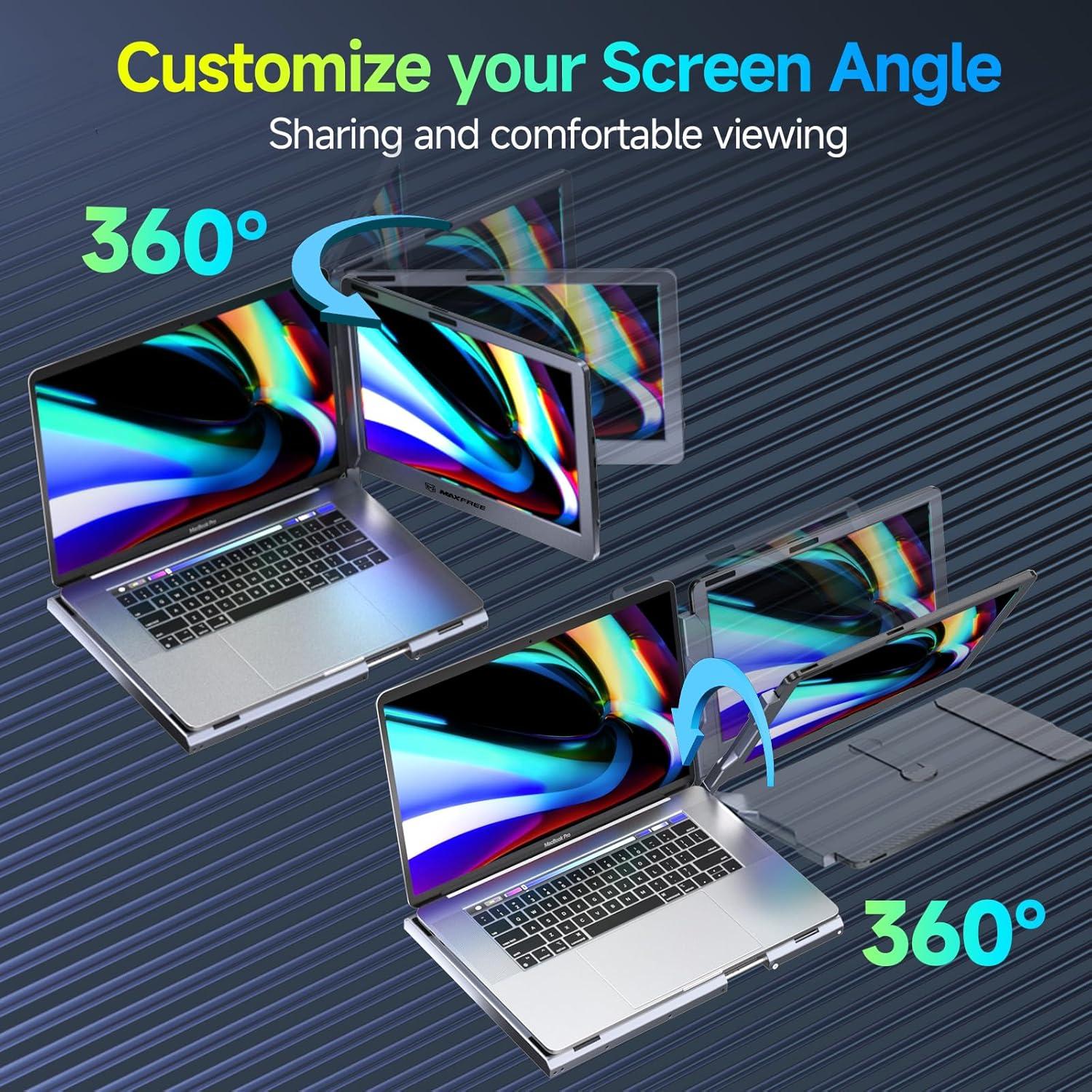 Maxfree F1 Extensor de Pantalla Portátil 14" FHD 1080p