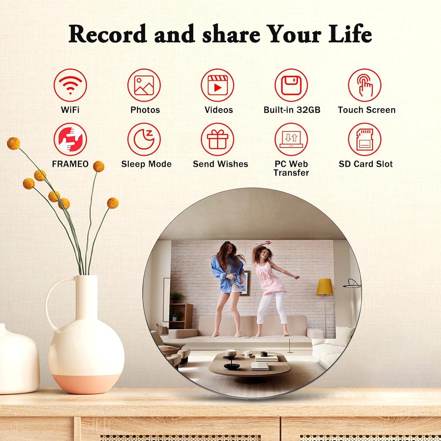 Marco Digital Forc K106 - Pantalla Táctil 10.1" Espejo 32GB