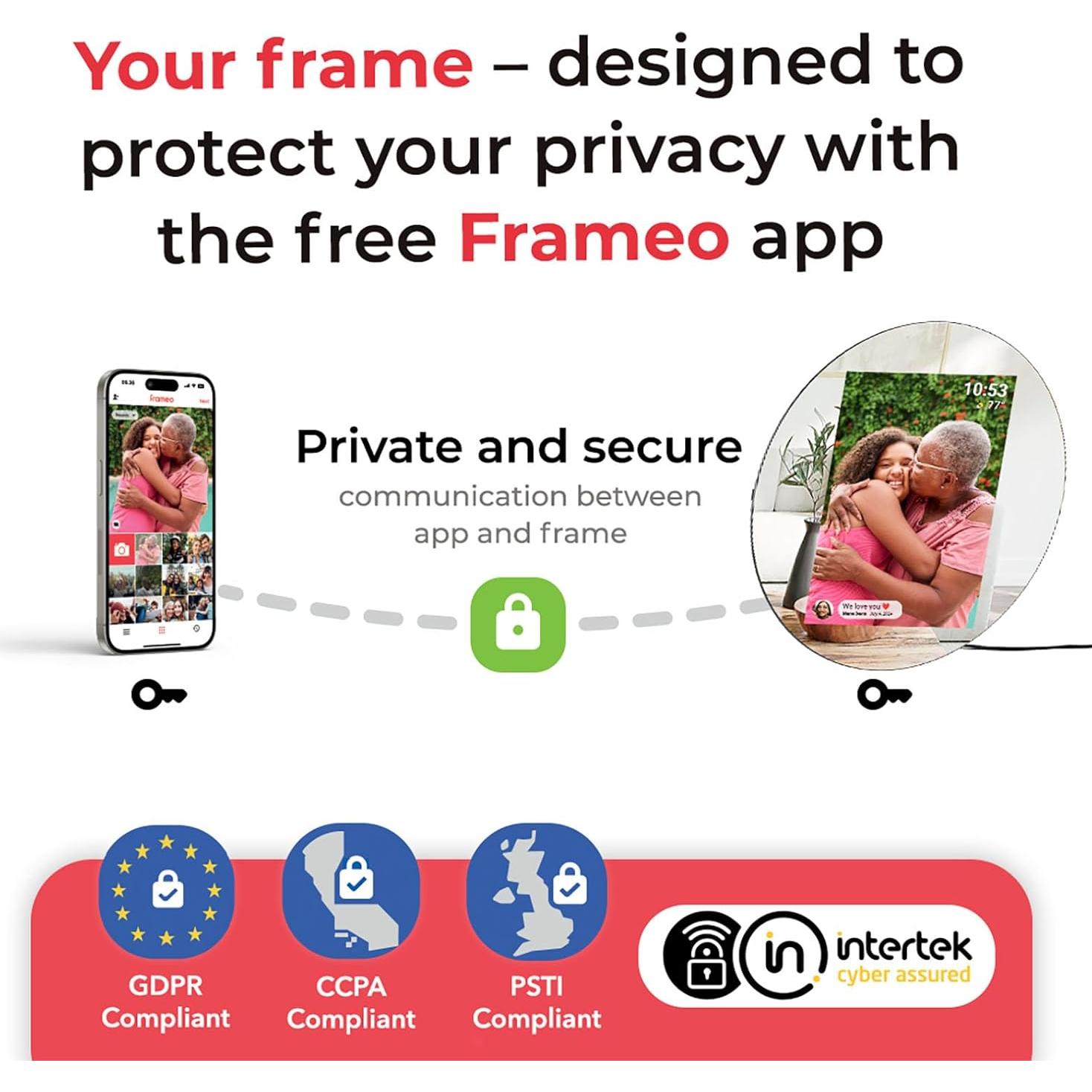 Marco Digital Forc K106 - Pantalla Táctil 10.1" Espejo 32GB