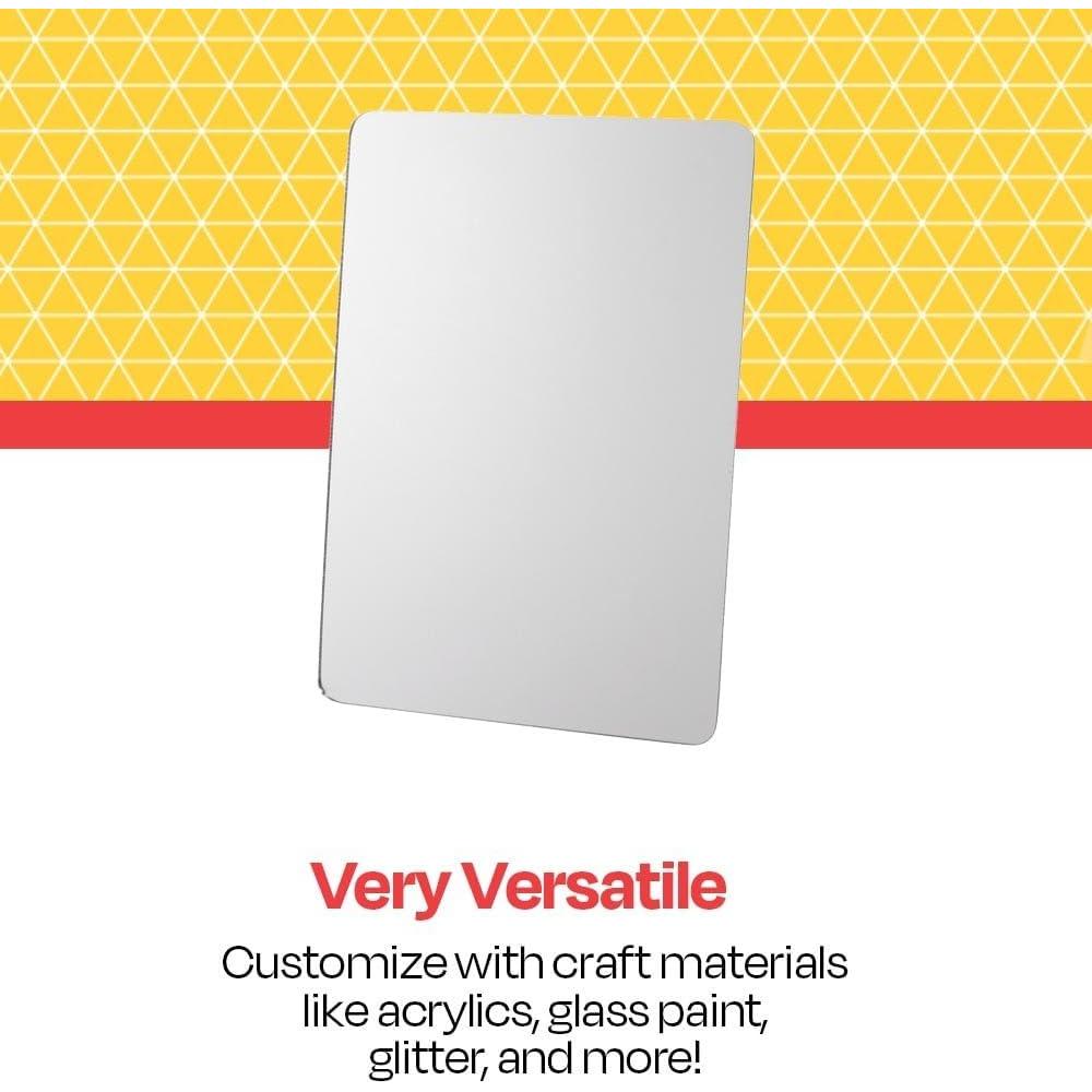 Espejo Personal Acrílico Magnético School Smart 17.8x12.7cm