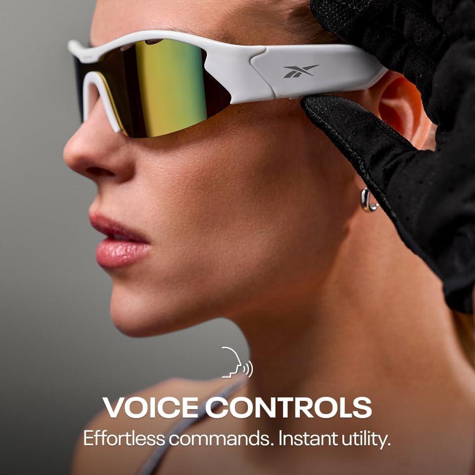 Gafas de sol inteligentes Reebok Flash unisex Bluetooth HiFi UV
