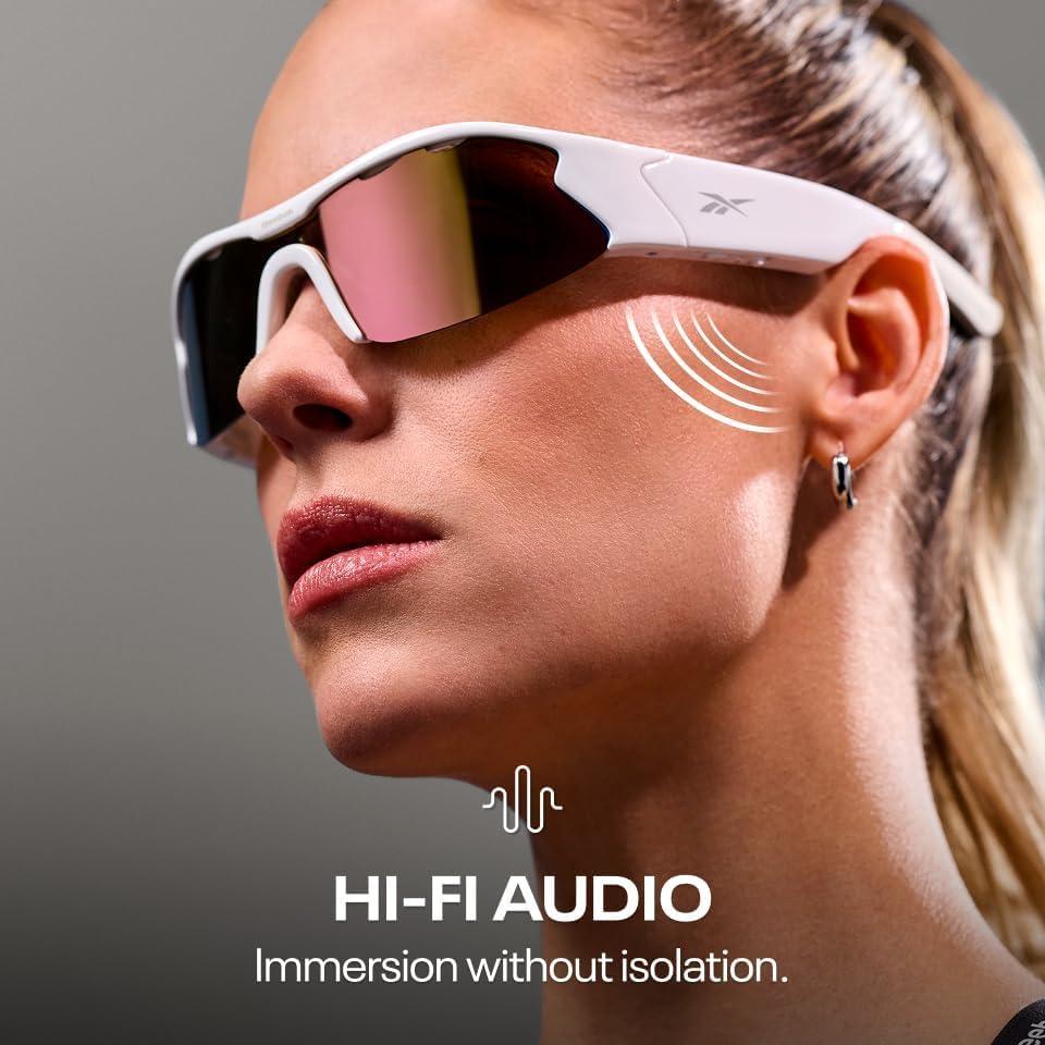 Gafas de sol inteligentes Reebok Flash unisex Bluetooth HiFi UV