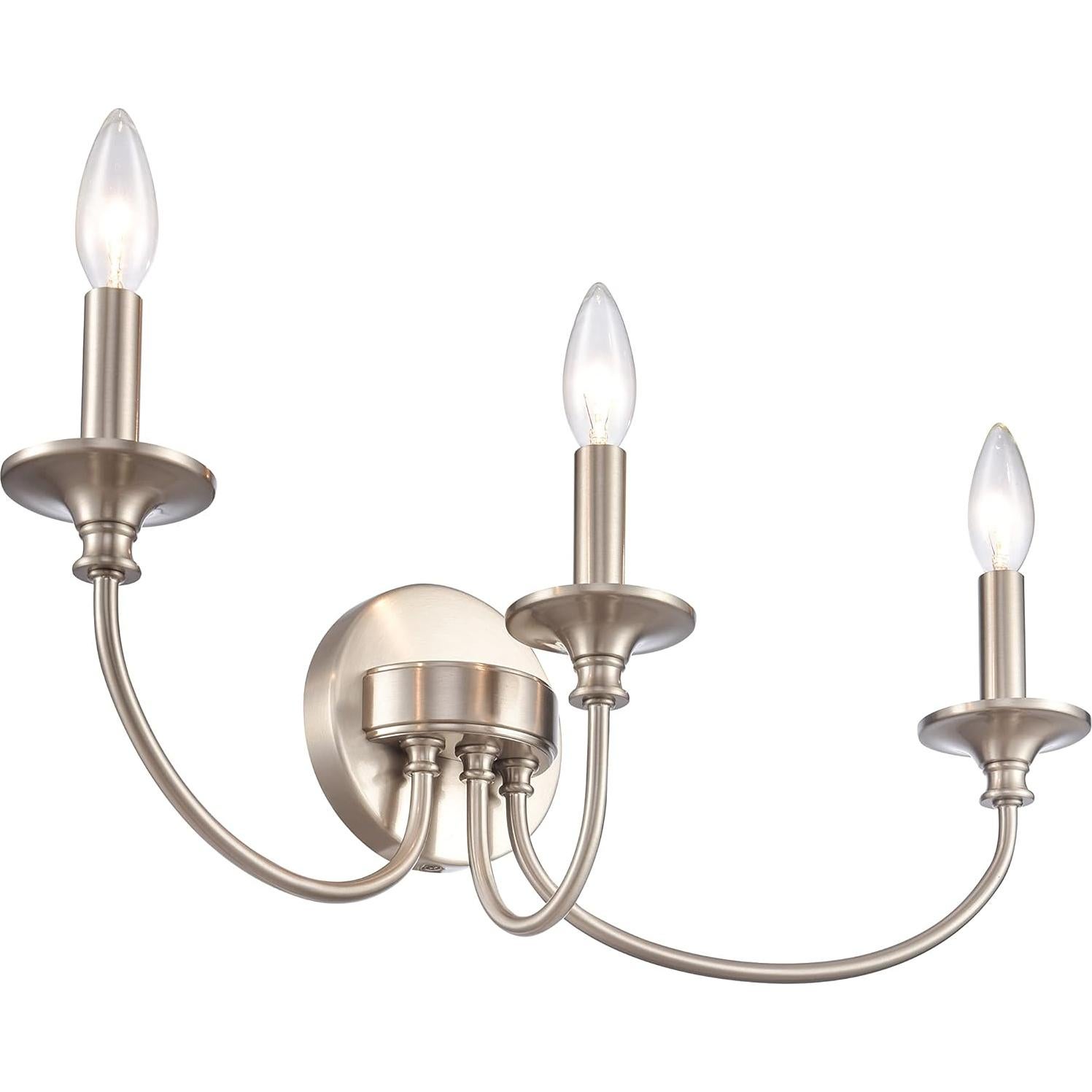 Luz de Tocador Elk Home Cecil 56x16.5 cm Níquel Cepillado