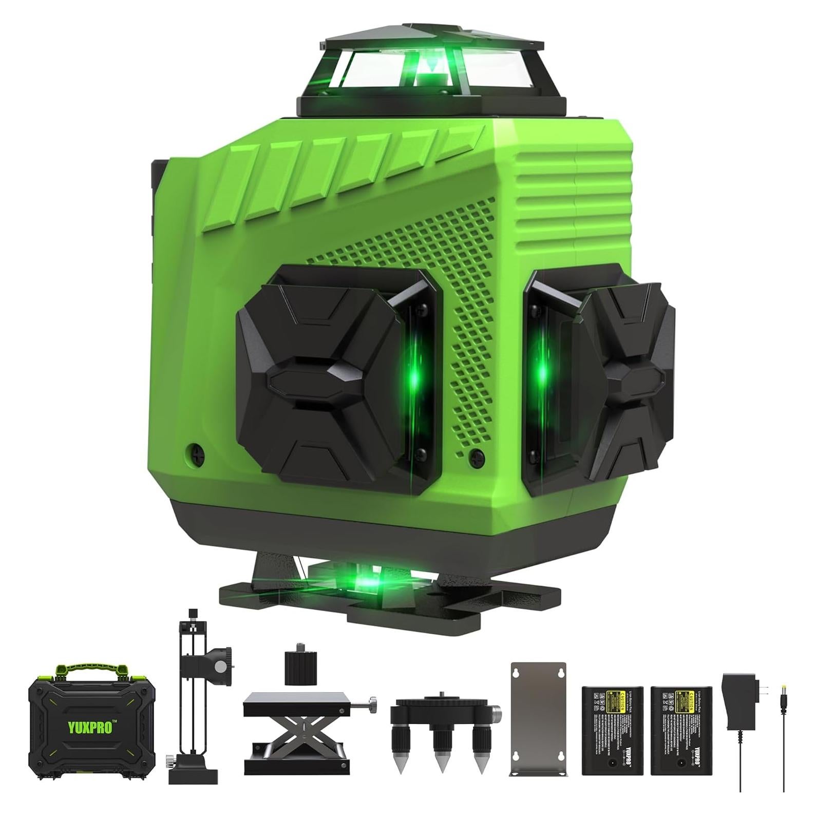 Nivel Láser 360° YUXPRO Autonivelante para Azulejos y Suelos