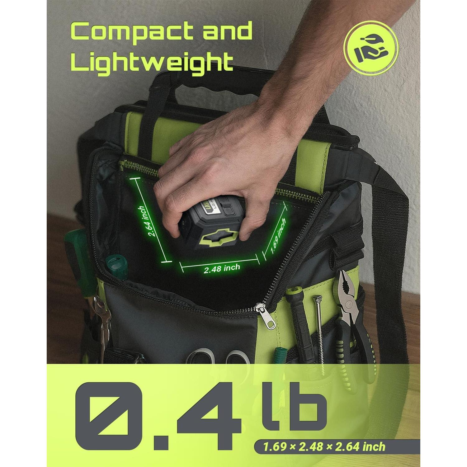 Nivel Láser Verde Autonivelante LASGOO LG-MINI Compacto