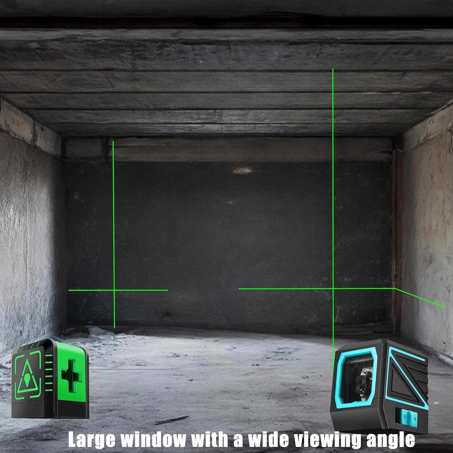 Nivel láser verde FENORGAN con trípode 30m auto nivelación