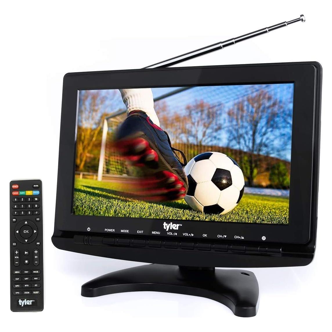 Televisor Portátil TYLER TTV706 10" 1080P LCD con HDMI y USB