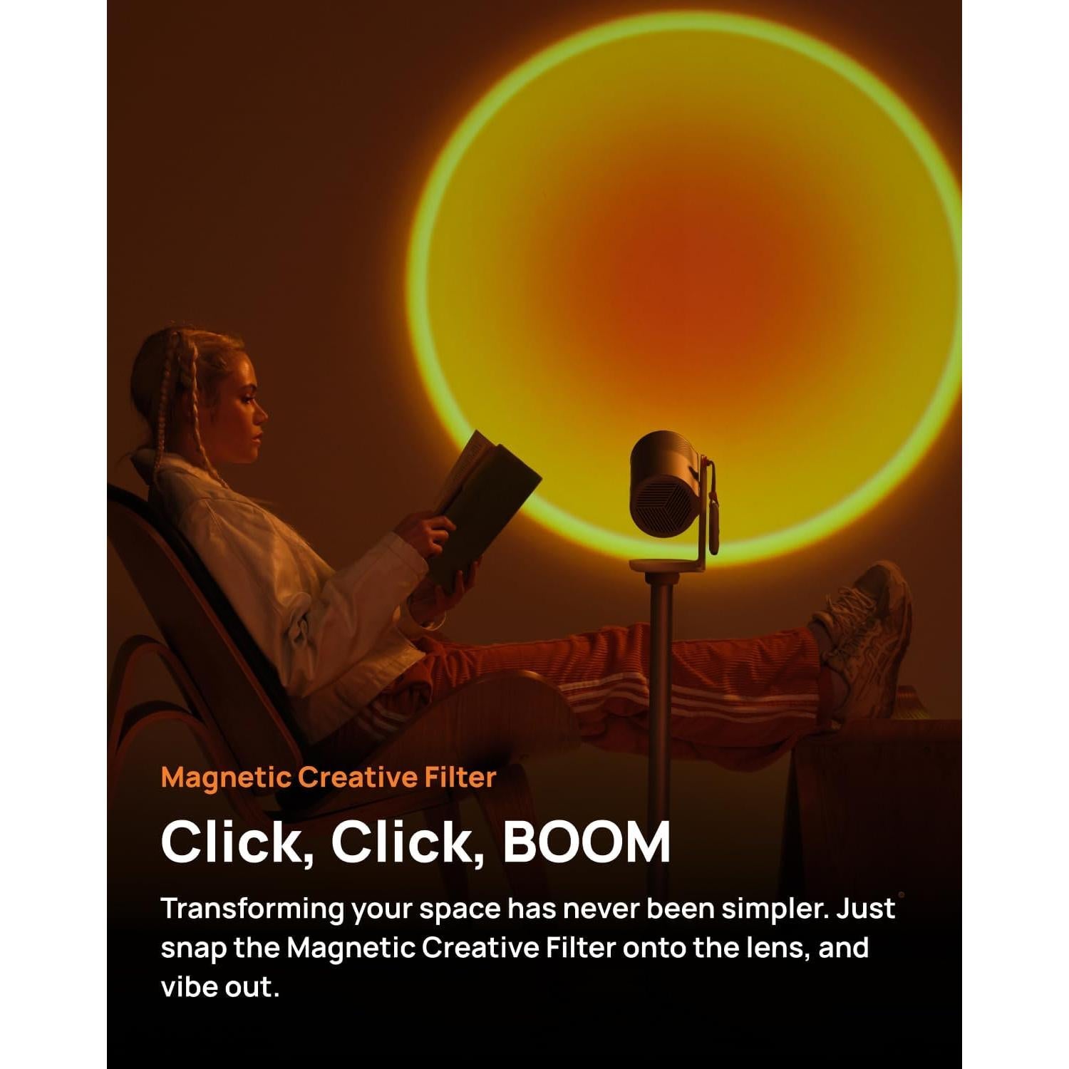 Proyector Portátil XGIMI MoGo 4 1080P 450 Lúmenes Wifi Bluetooth