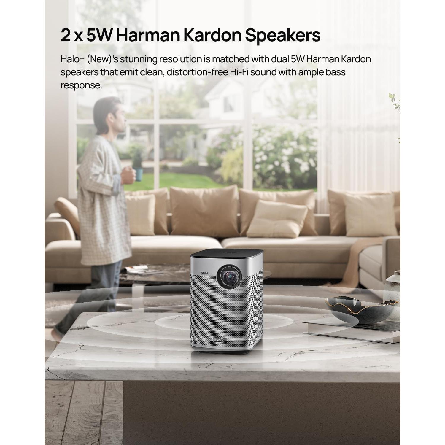 Proyector Portátil XGIMI Halo+ 700 Lúmenes 1080p Wi-Fi