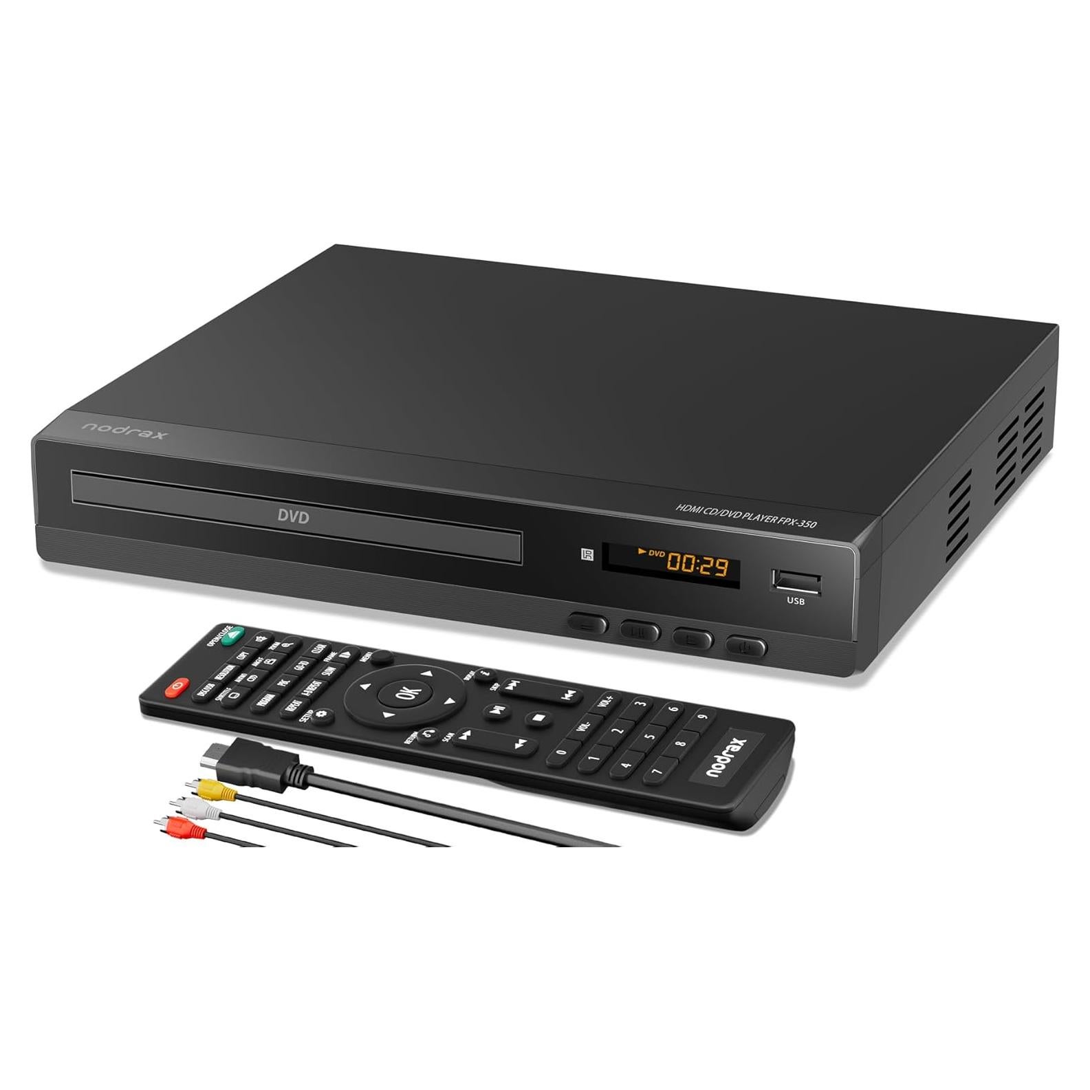 Reproductor de DVD Nodrax FPX-350 HDMI 1080p Multi-Formato