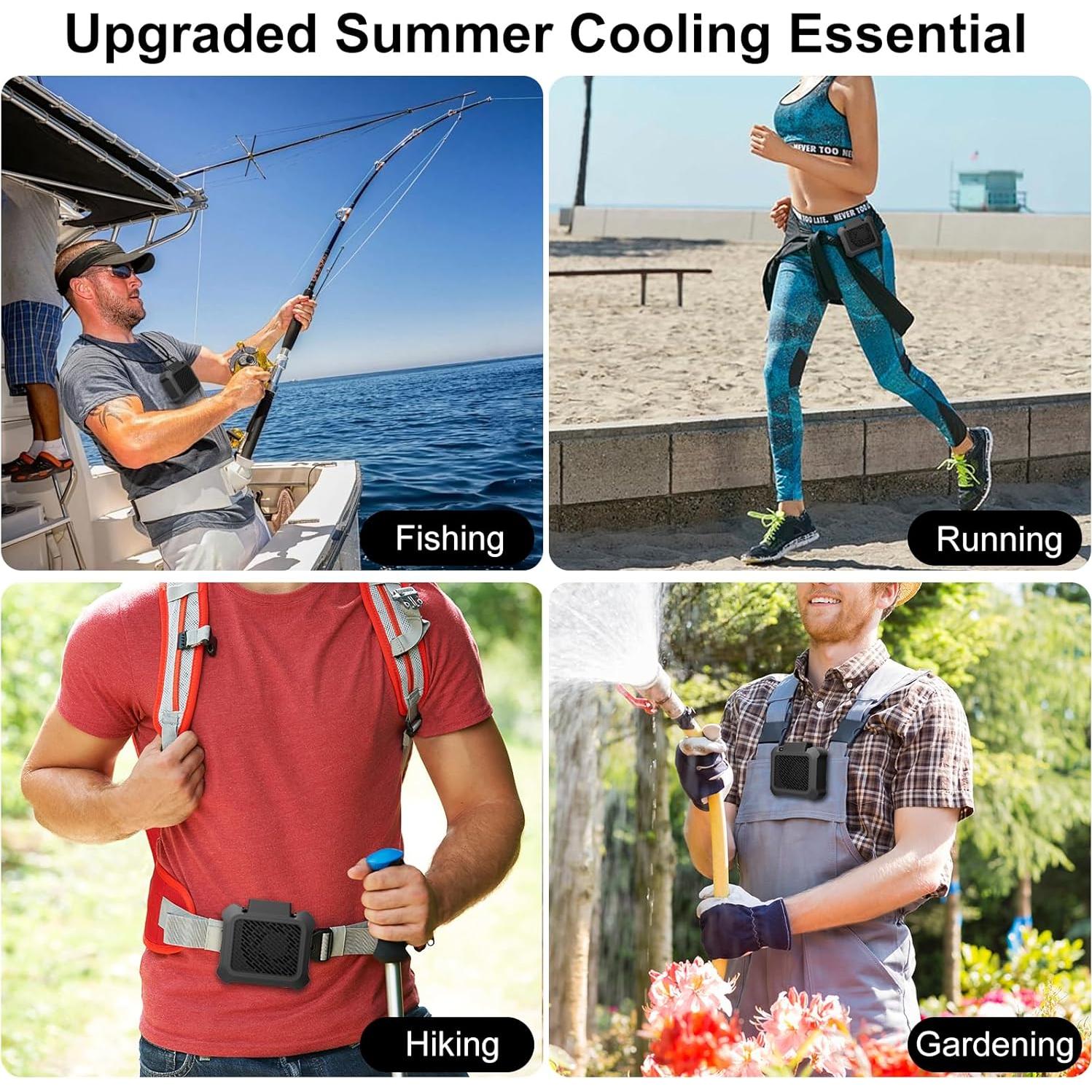 Ventilador Personal Portátil MHEOMTME Recargable 3 Velocidades