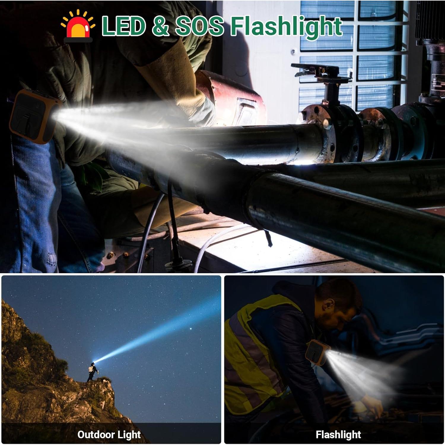 Ventilador de Cintura Portátil Harmnee 10000mAh 5 Velocidades