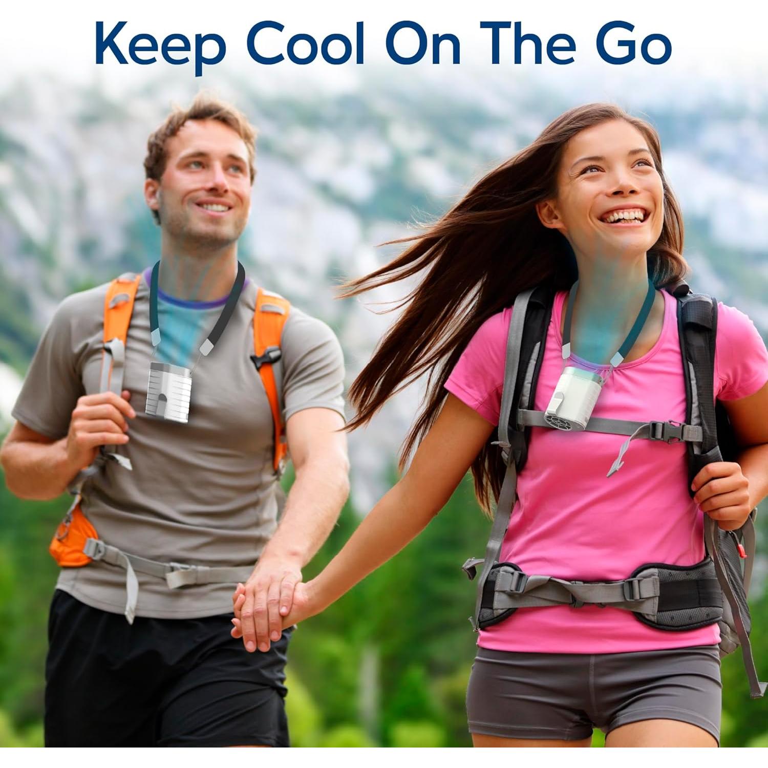 Ventilador Portátil Recargable Arctic Air Breeze Jet 3 Velocidades