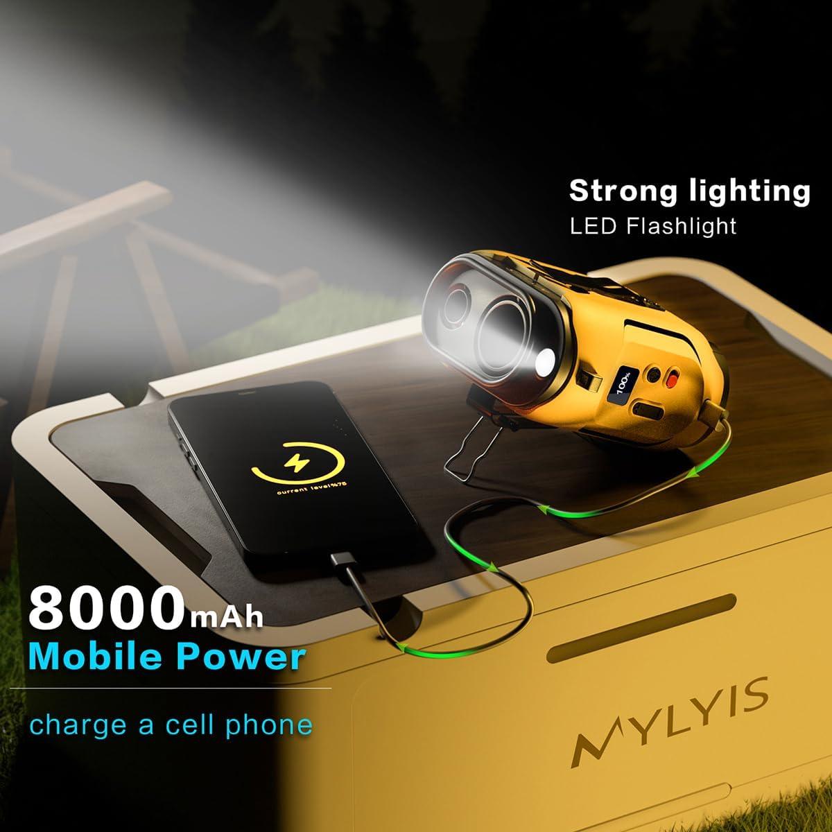 Ventilador de Cintura Portátil Naibrxh 2025 Recargable 5 Velocidades