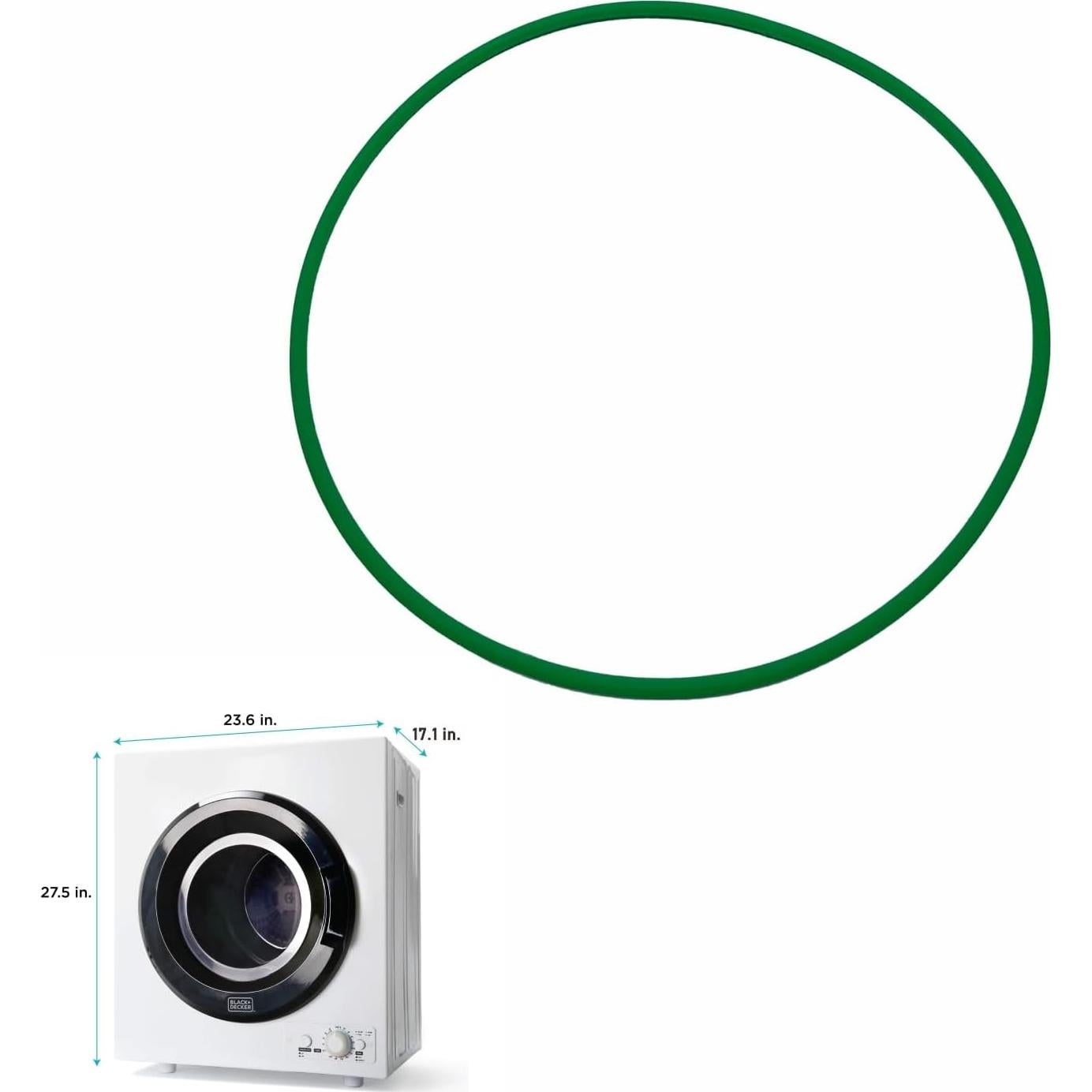 Correa de Ventilador Compacta Euhomy CD-9 y CD-13 1 Pcs