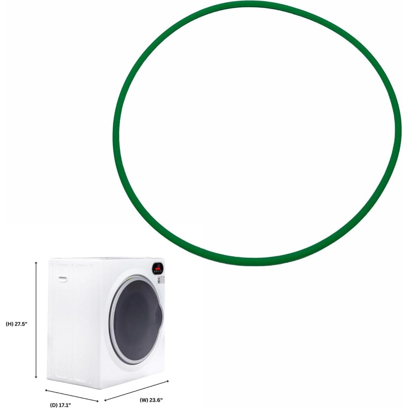 Correa de Ventilador Secadora Equator ED848/ED852 12.45x9.02cm