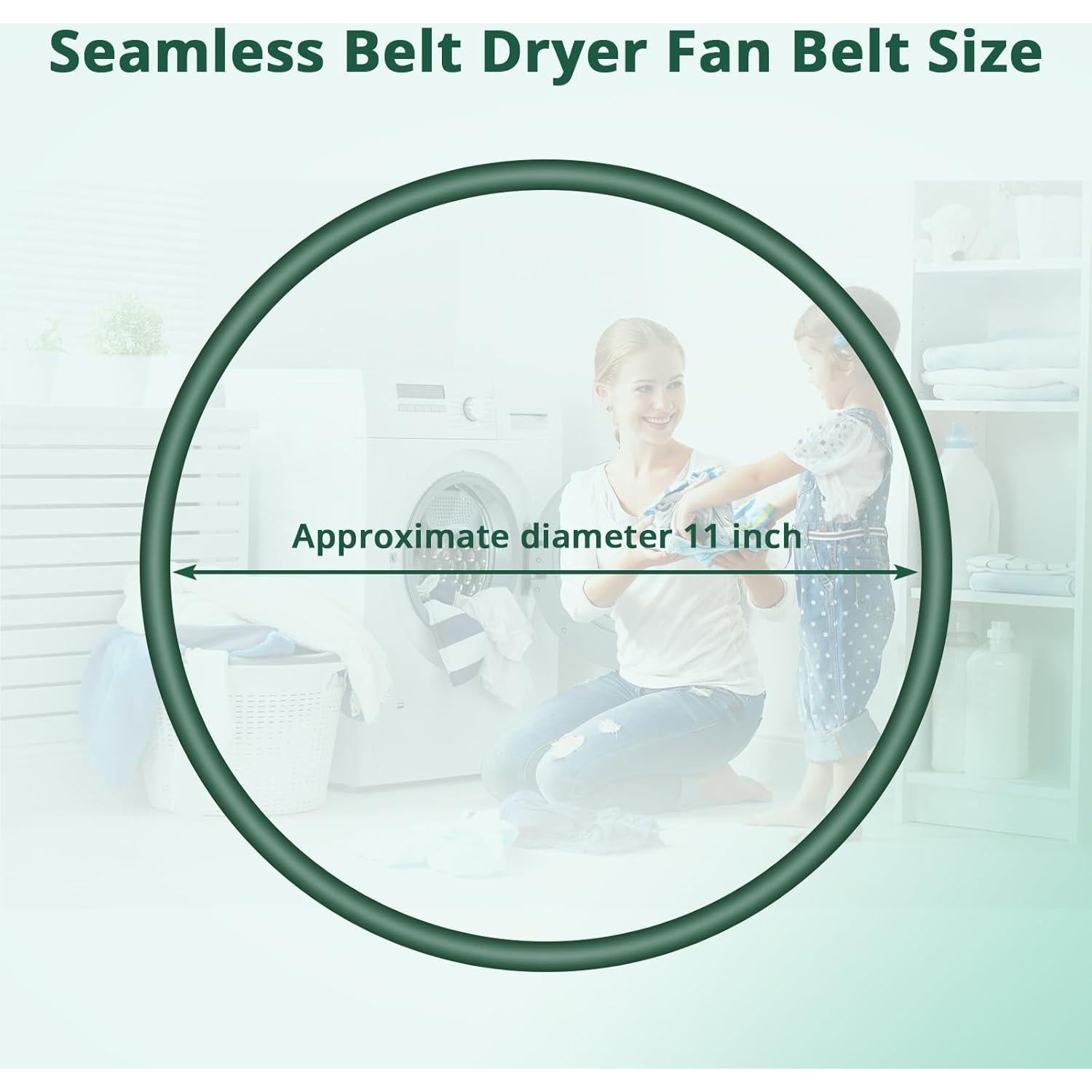 Cinta de Secado Sin Costuras SuperDi D110 para Ventilador