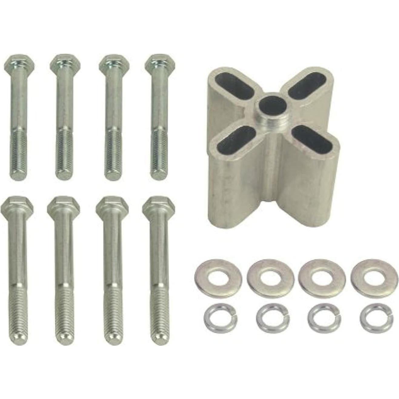 Espaciador de Ventilador de Correa Derale 31515 Aluminio 3.81 cm