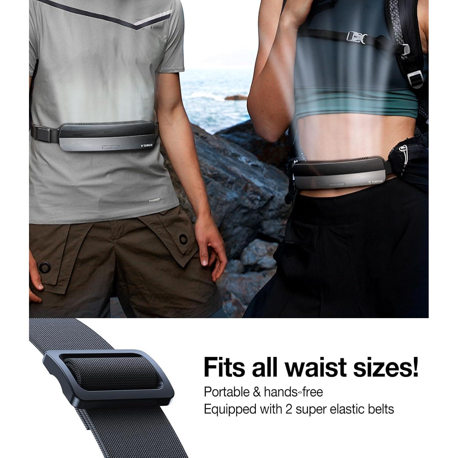 Ventilador Portátil de Cintura TORRAS COOLIFY ZONE 4000mAh