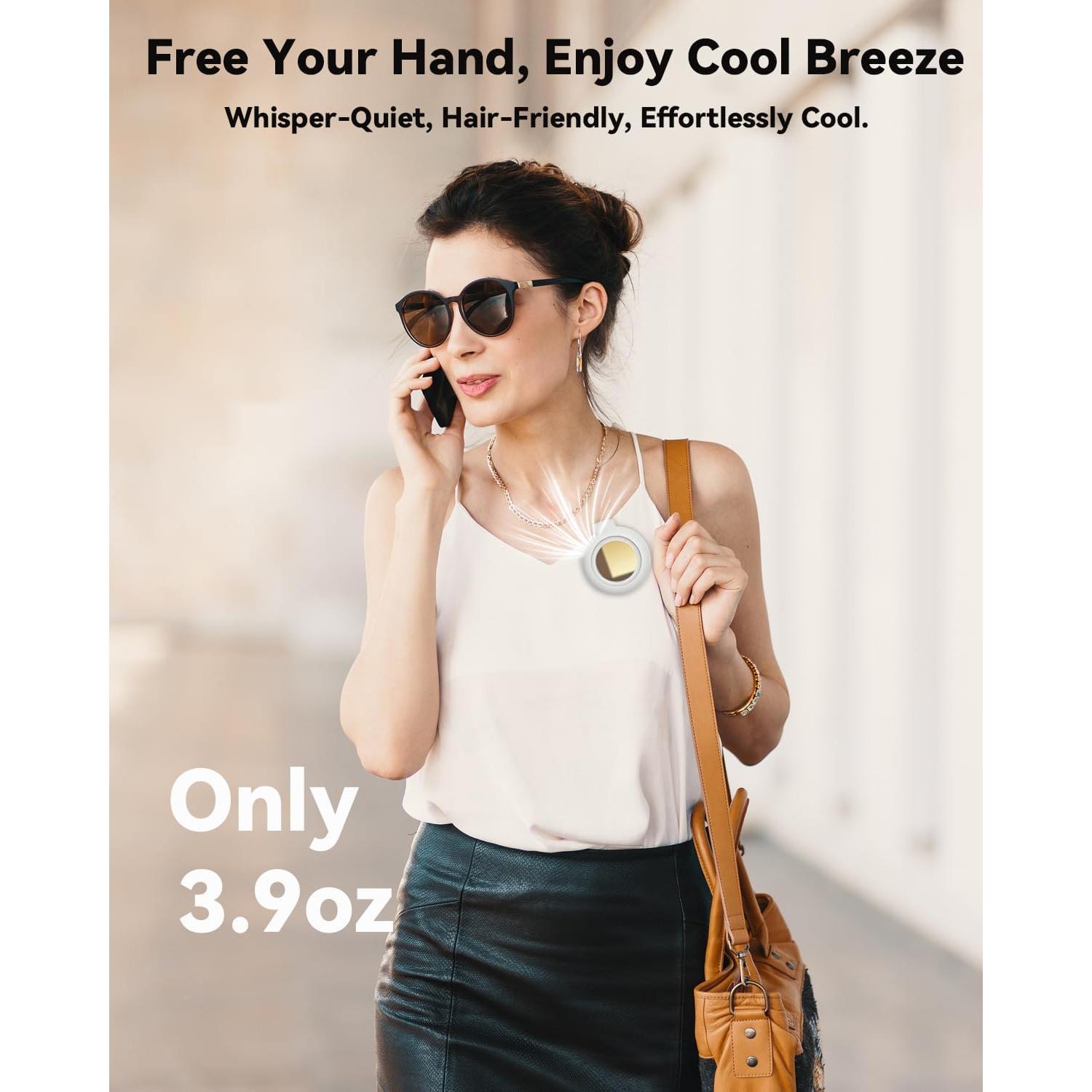 Ventilador Mini Silencioso Portátil Clip Genérico 3 Velocidades